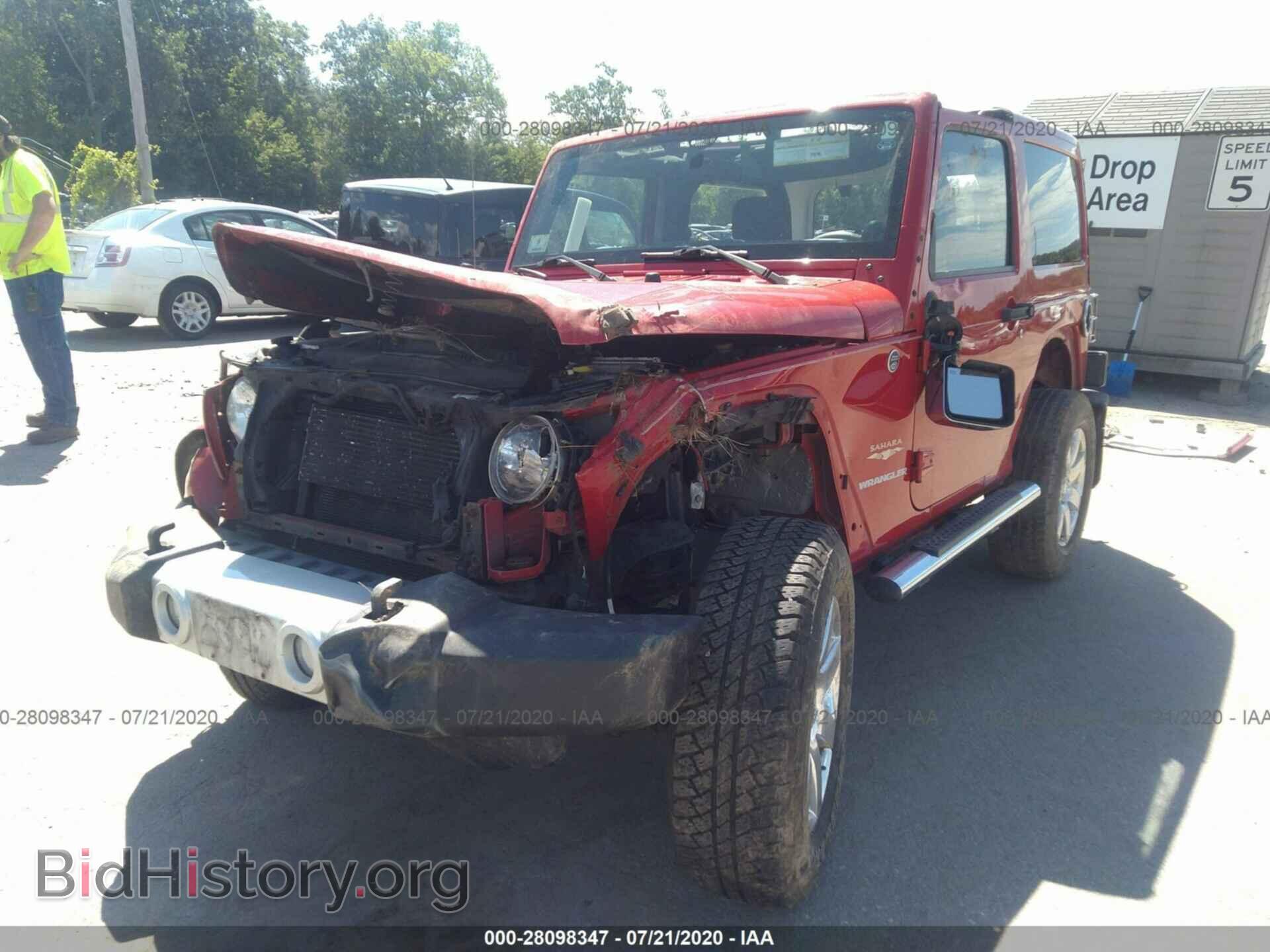 2012 JEEP WRANGLER - VIN: 1C4AJWBG3CL105004 - Фото 2