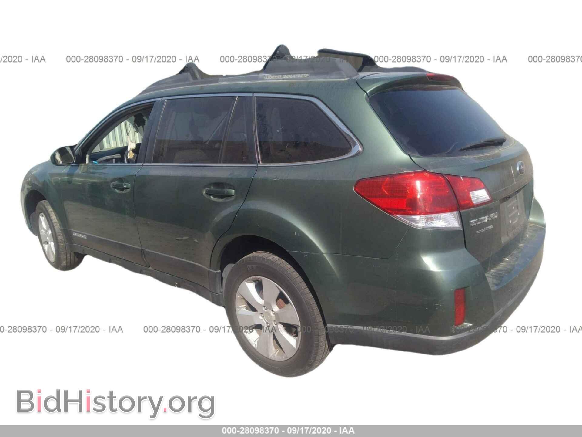 2012 SUBARU OUTBACK - VIN: 4S4BRBCC4C3234107 - Фото 3