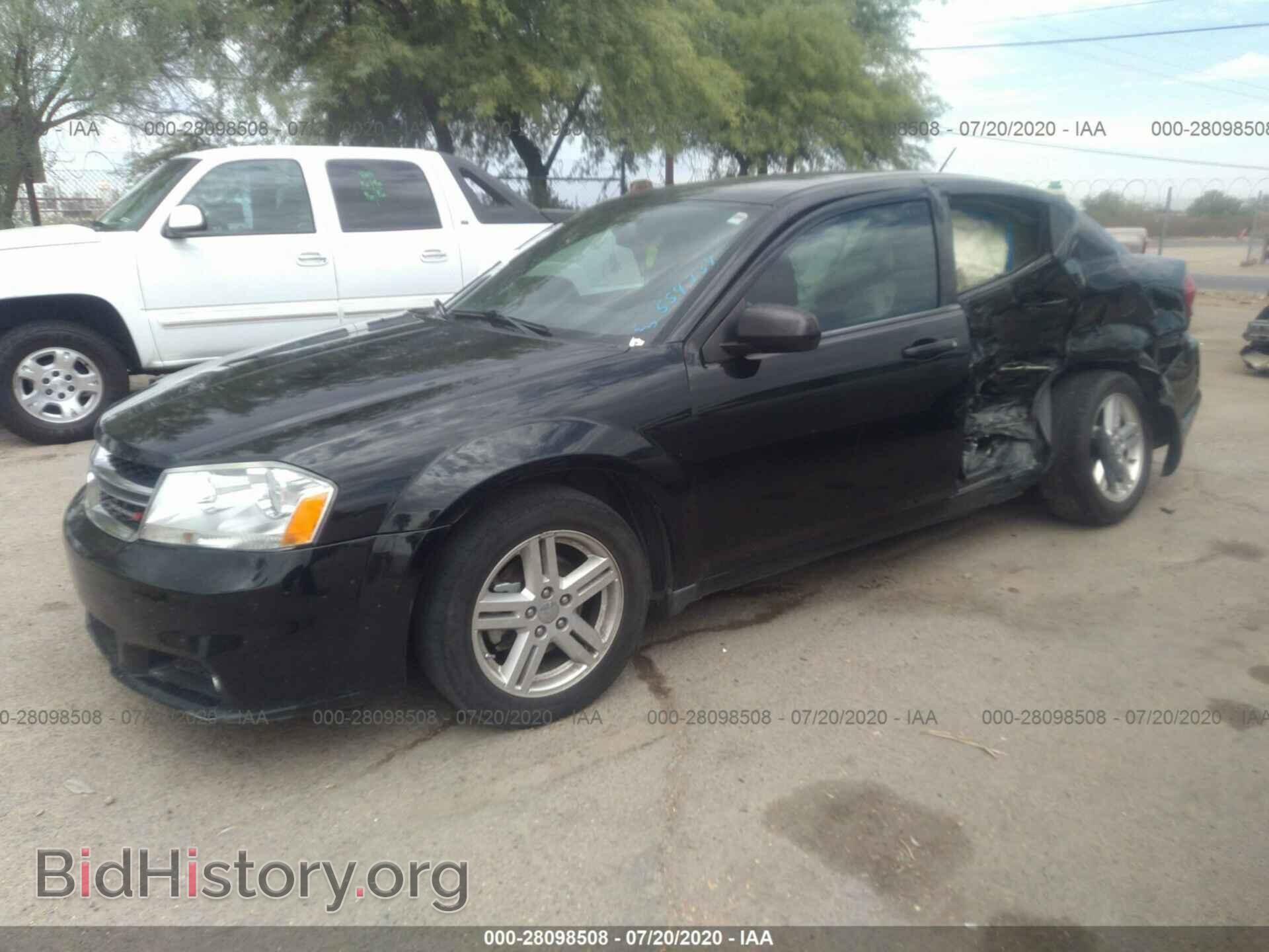 2013 DODGE AVENGER - VIN: 1C3CDZCB7DN554734 - Photo 2