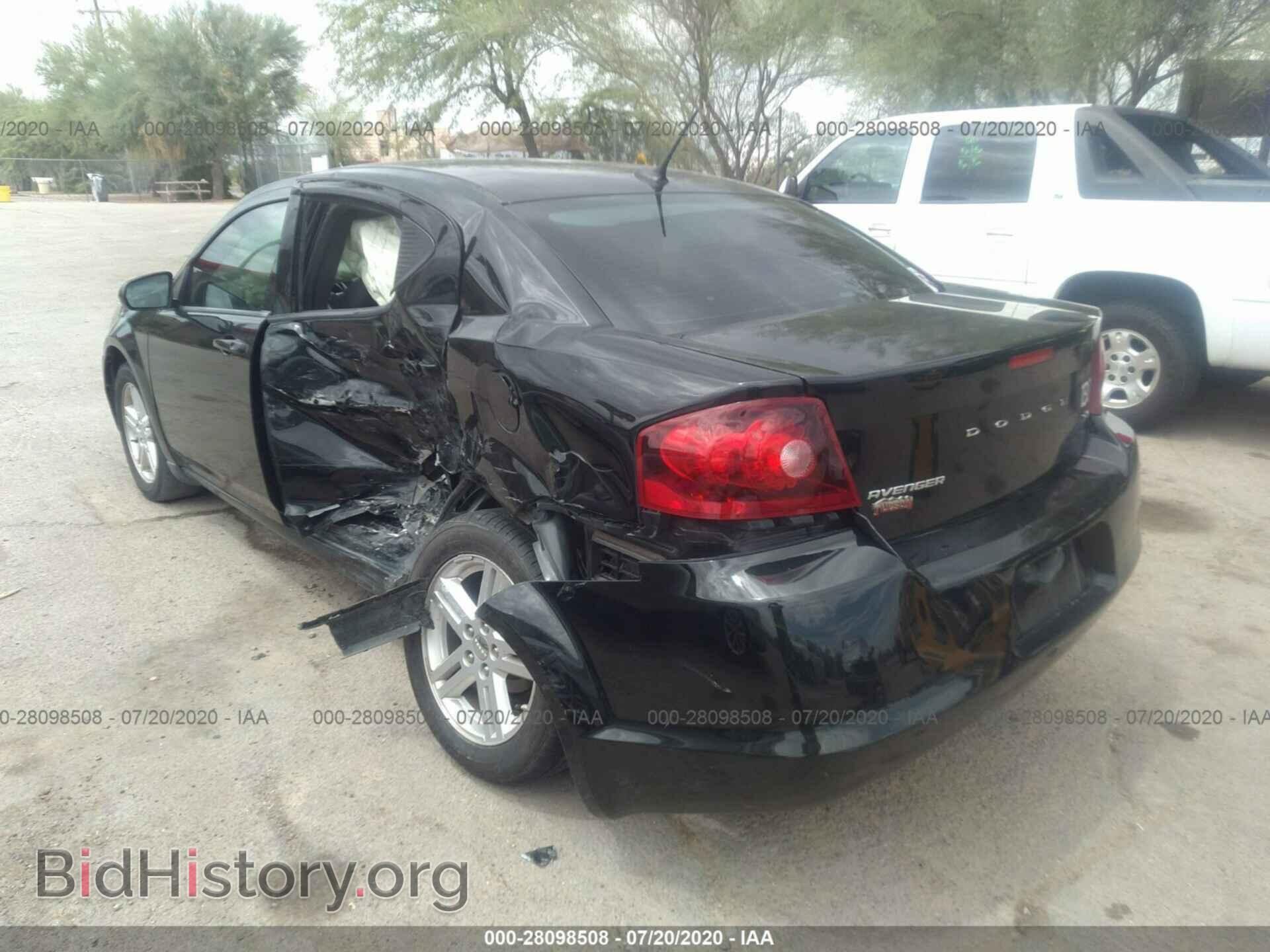 2013 DODGE AVENGER - VIN: 1C3CDZCB7DN554734 - Photo 3