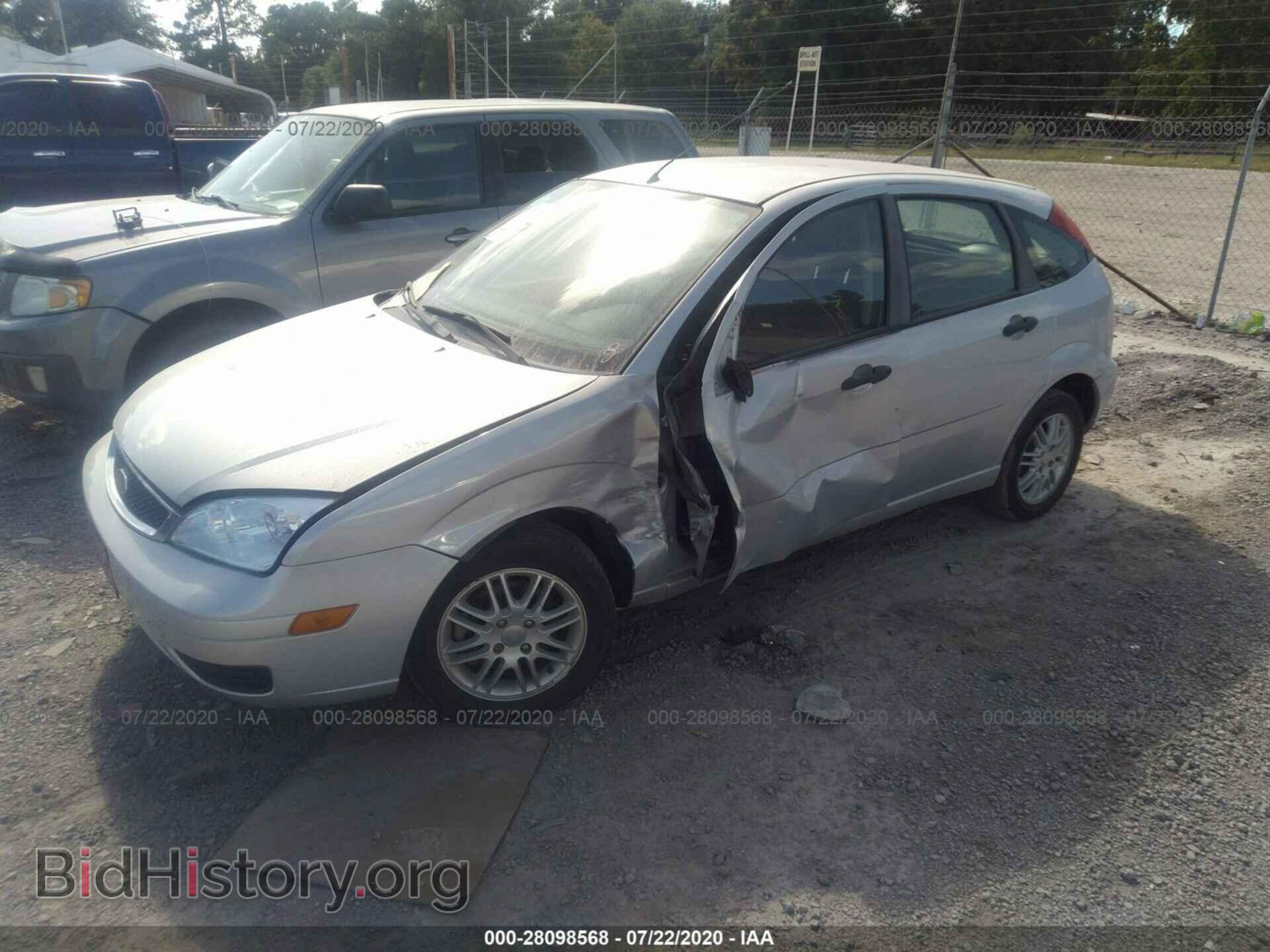 2007 FORD FOCUS - VIN: 1FAFP37N67W201410 - Фото 2