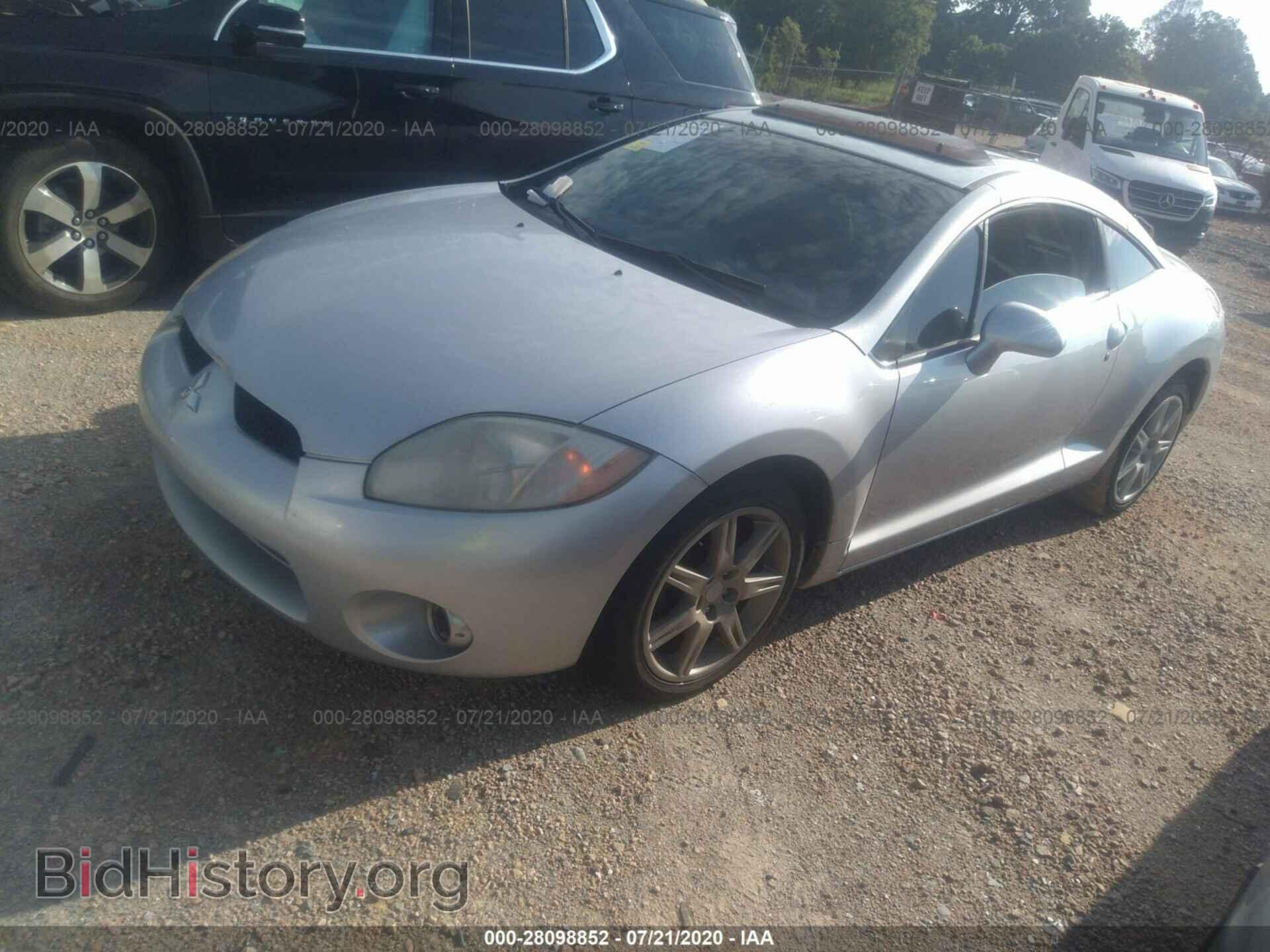 2006 MITSUBISHI ECLIPSE - VIN: 4A3AK34TX6E035464 - Фото 2