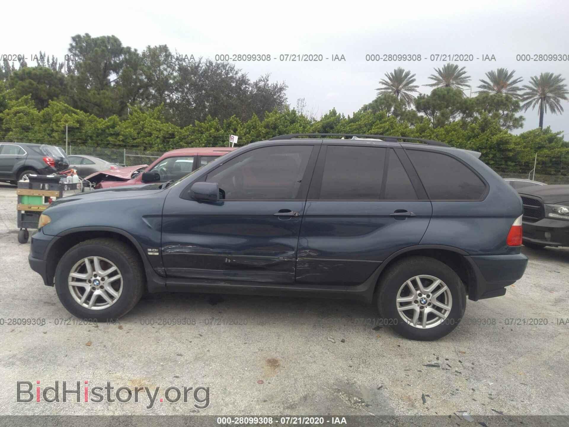 2005 BMW X5 - VIN: 5UXFA13535LY03474 - Фото 6