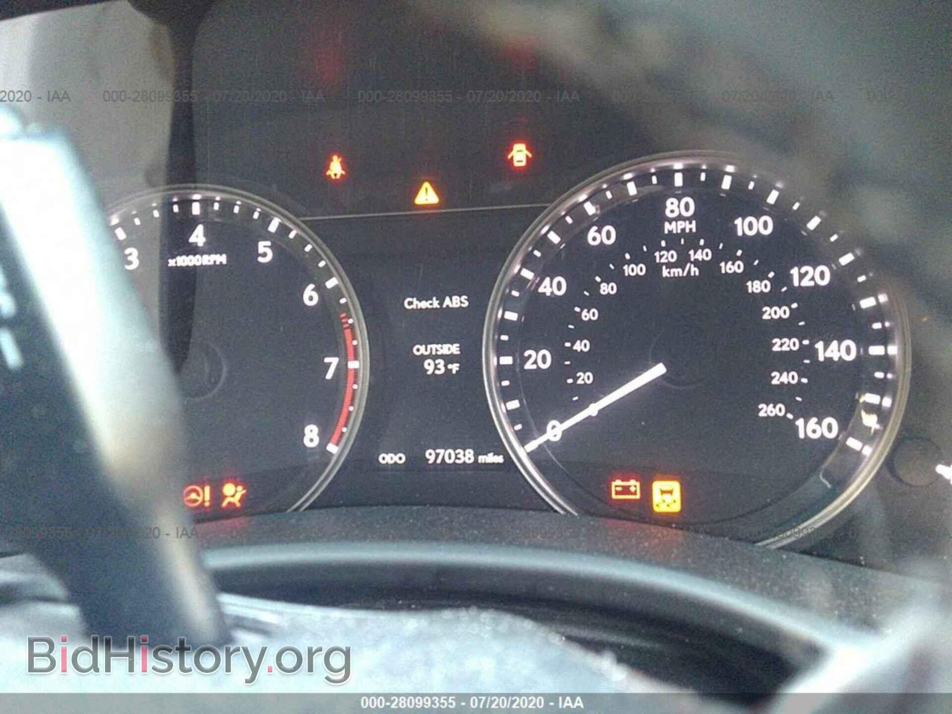 2013 LEXUS GS 350 - VIN: JTHCE1BL8D5003716 - Фото 7
