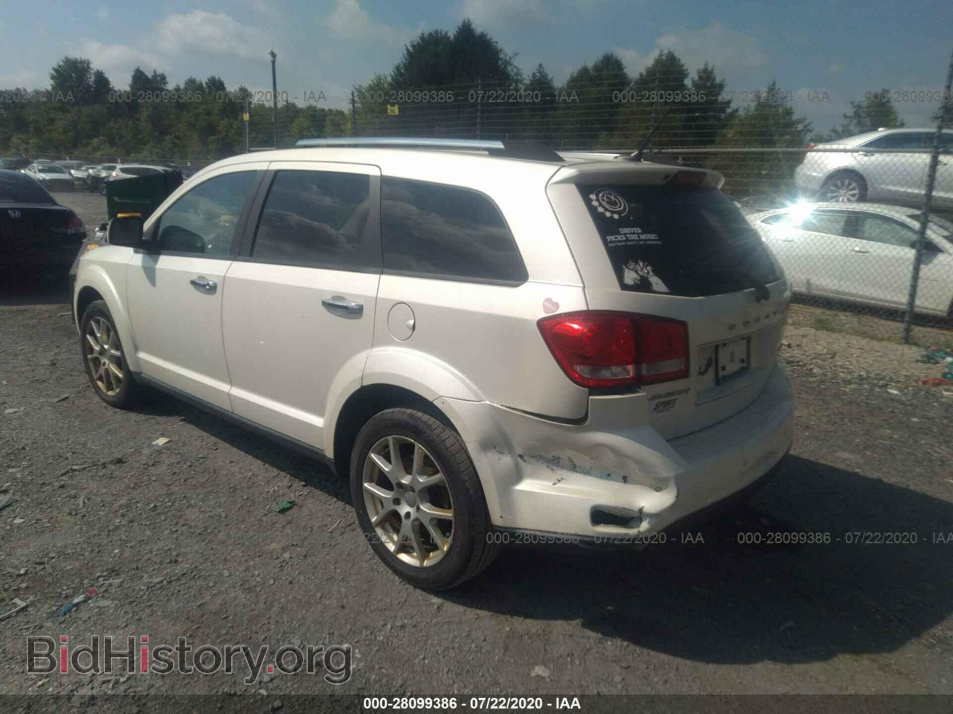 2013 DODGE JOURNEY - VIN: 3C4PDCDG3DT599111 - Фото 3