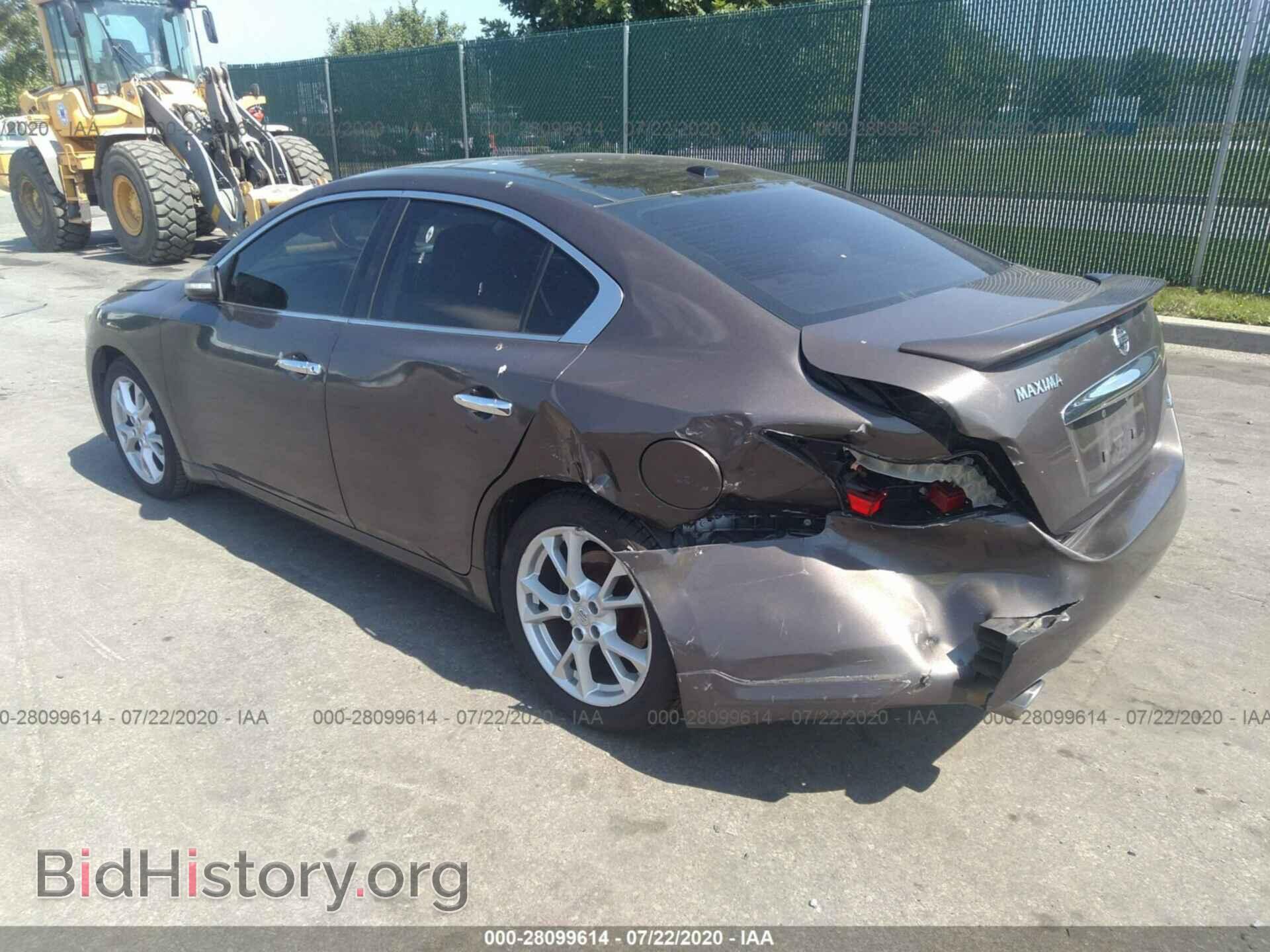 2012 NISSAN MAXIMA - VIN: 1N4AA5AP1CC839786 - Фото 3