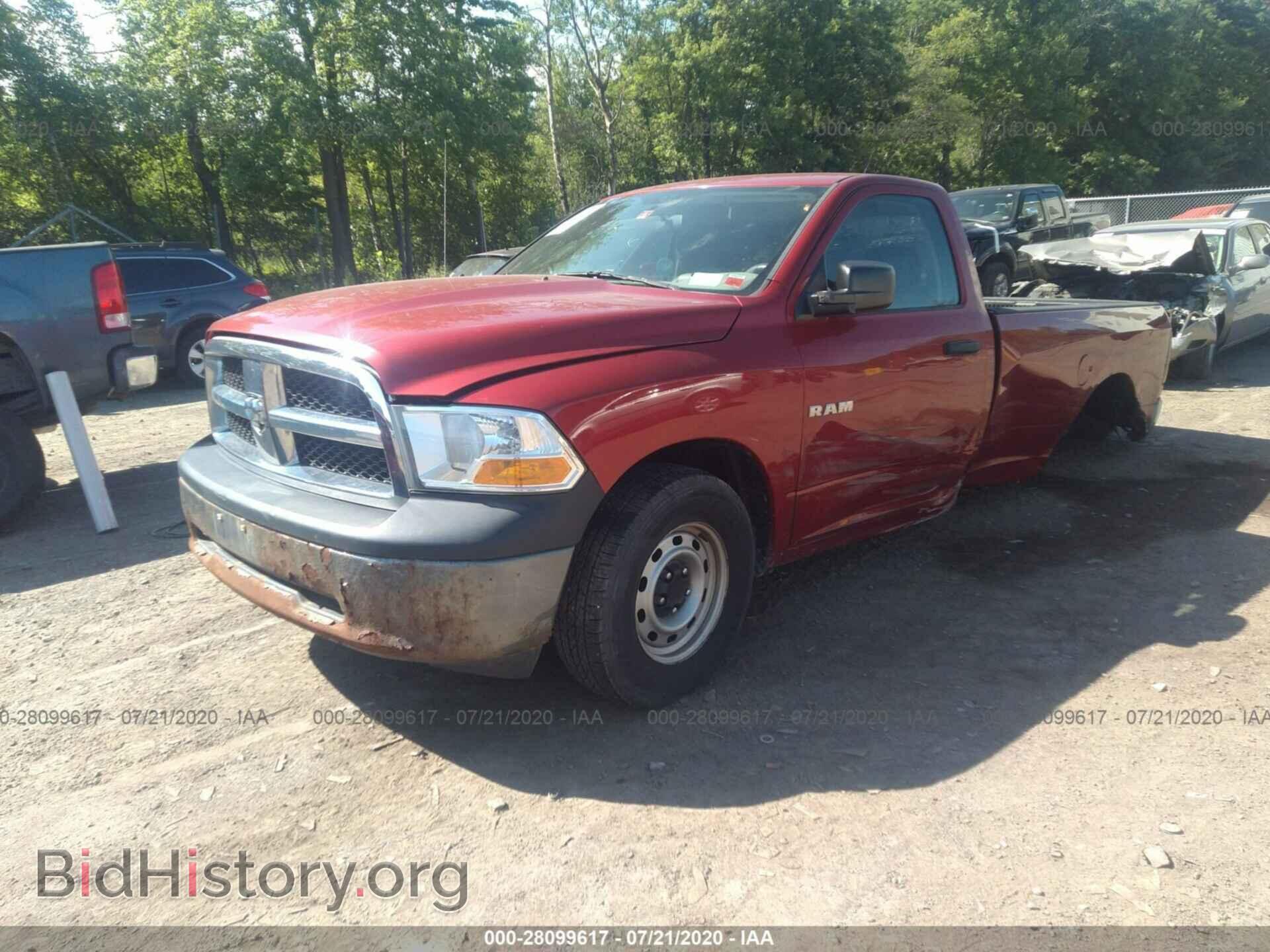 2010 DODGE RAM 1500 - VIN: 3D7JB1EK0AG162647 - Фото 2