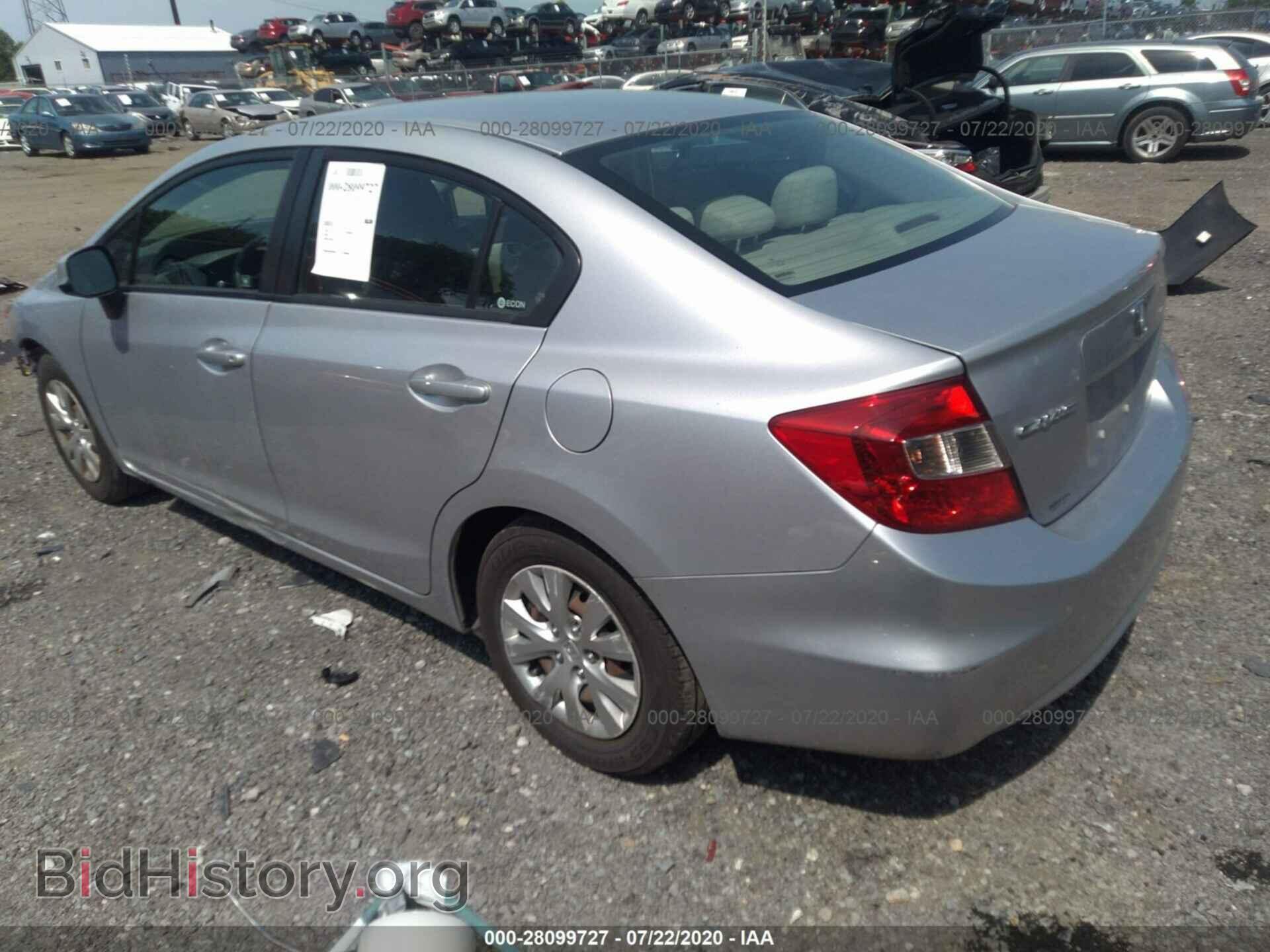 2012 HONDA CIVIC SDN - VIN: 2HGFB2F59CH315979 - Фото 3