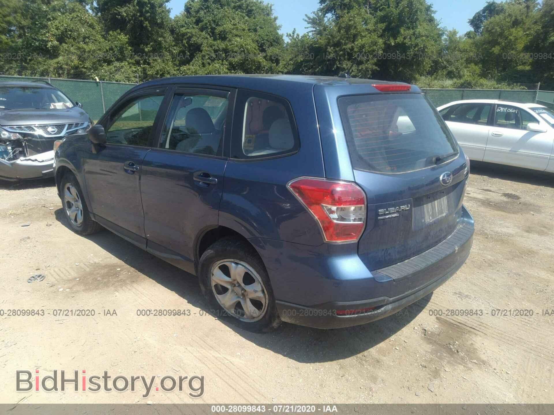 2014 SUBARU FORESTER - VIN: JF2SJAAC6EH465431 - Фото 3
