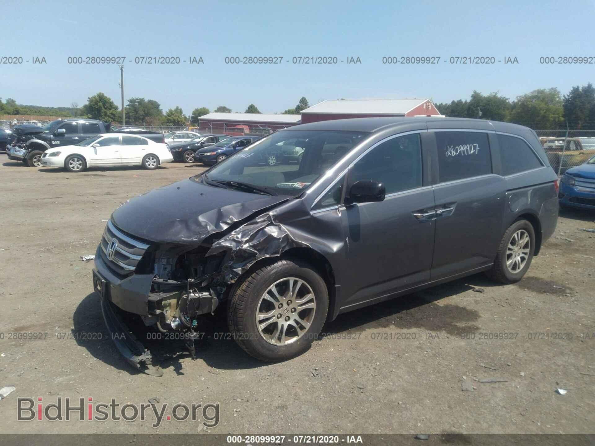 2013 HONDA ODYSSEY - VIN: 5FNRL5H48DB049716 - Фото 2
