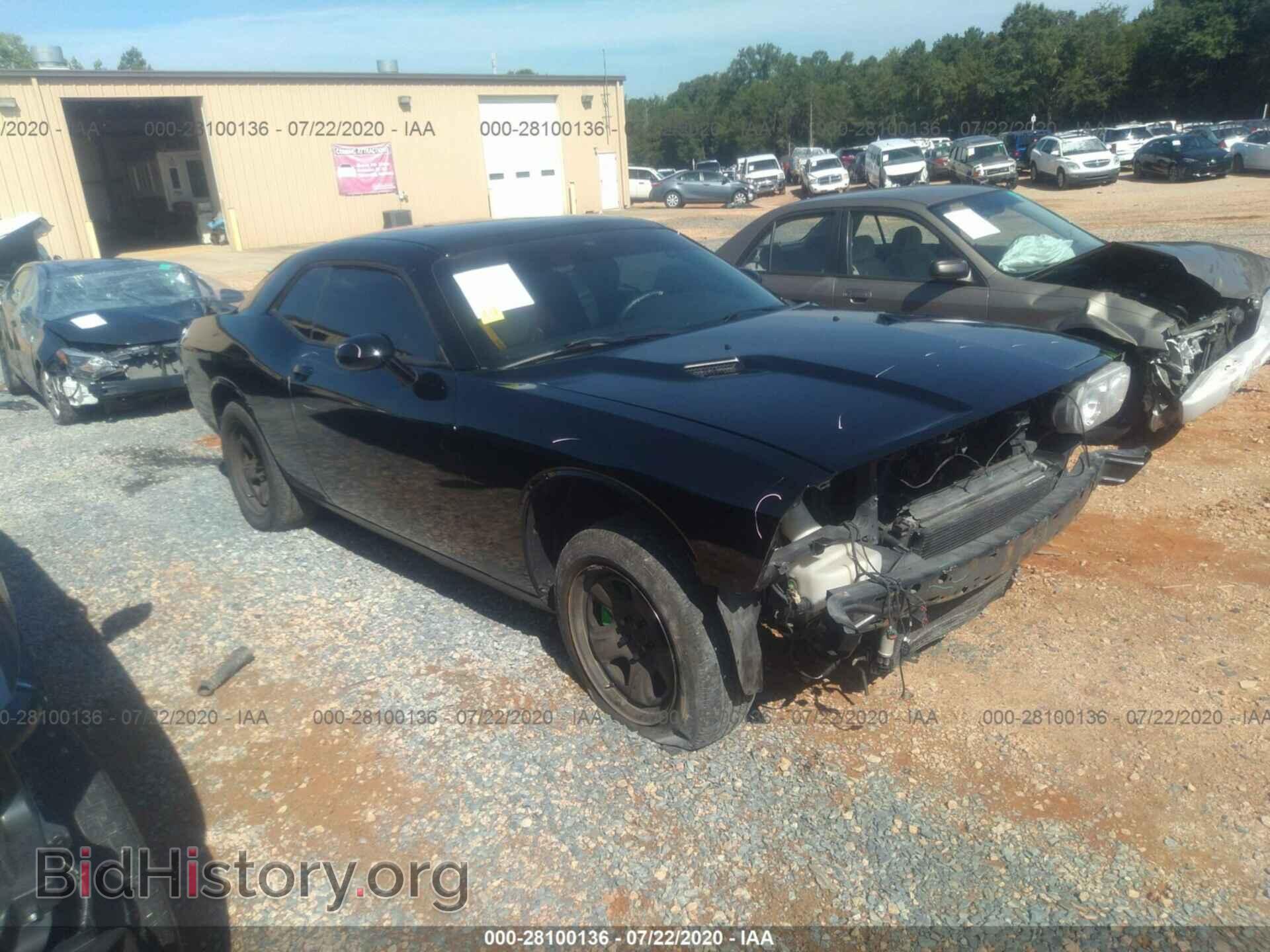 Photo 2C3CDYAG5CH291658 - DODGE CHALLENGER 2012