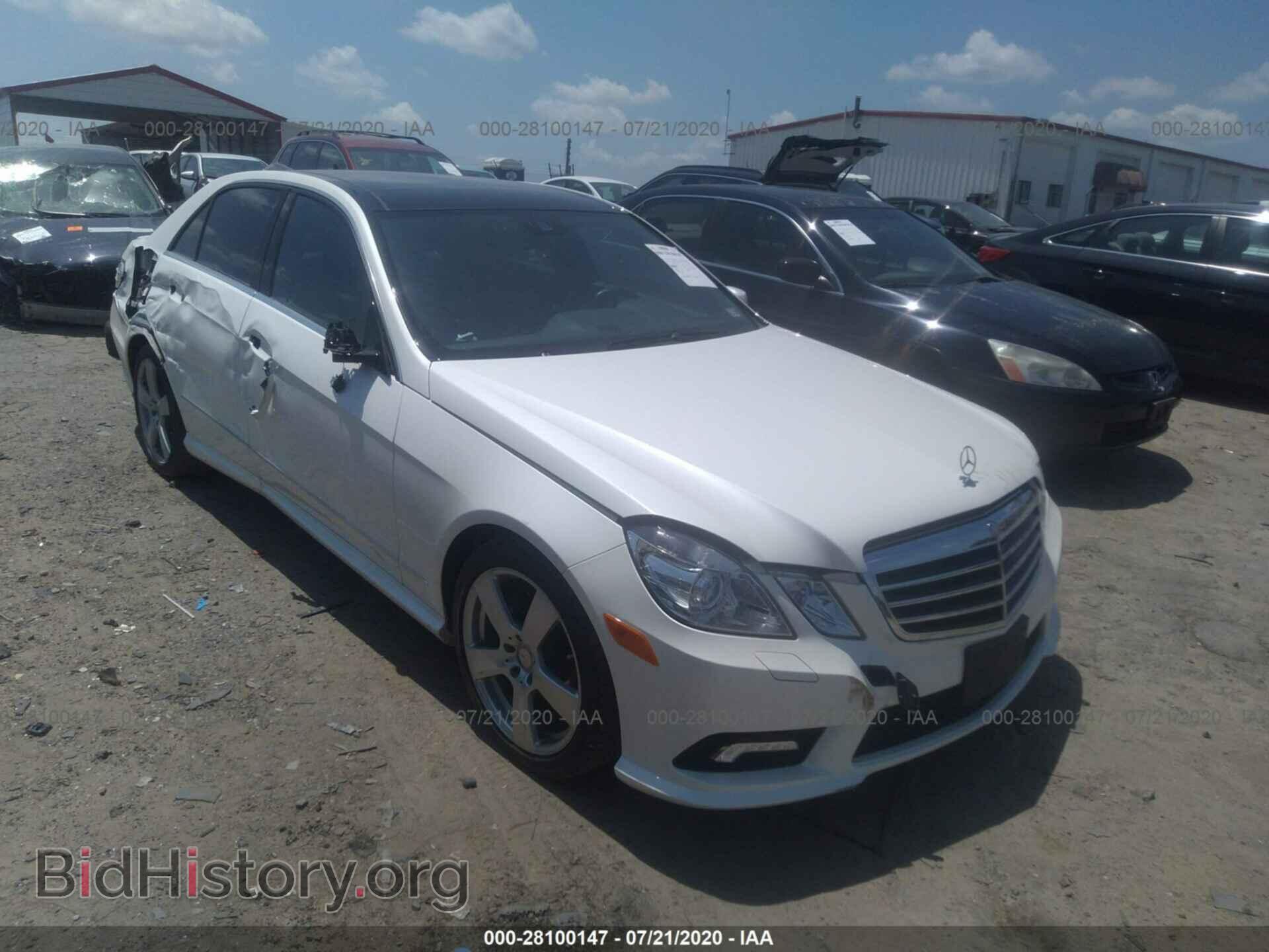 Фотография WDDHF5GB2BA395212 - MERCEDES-BENZ E-CLASS 2011