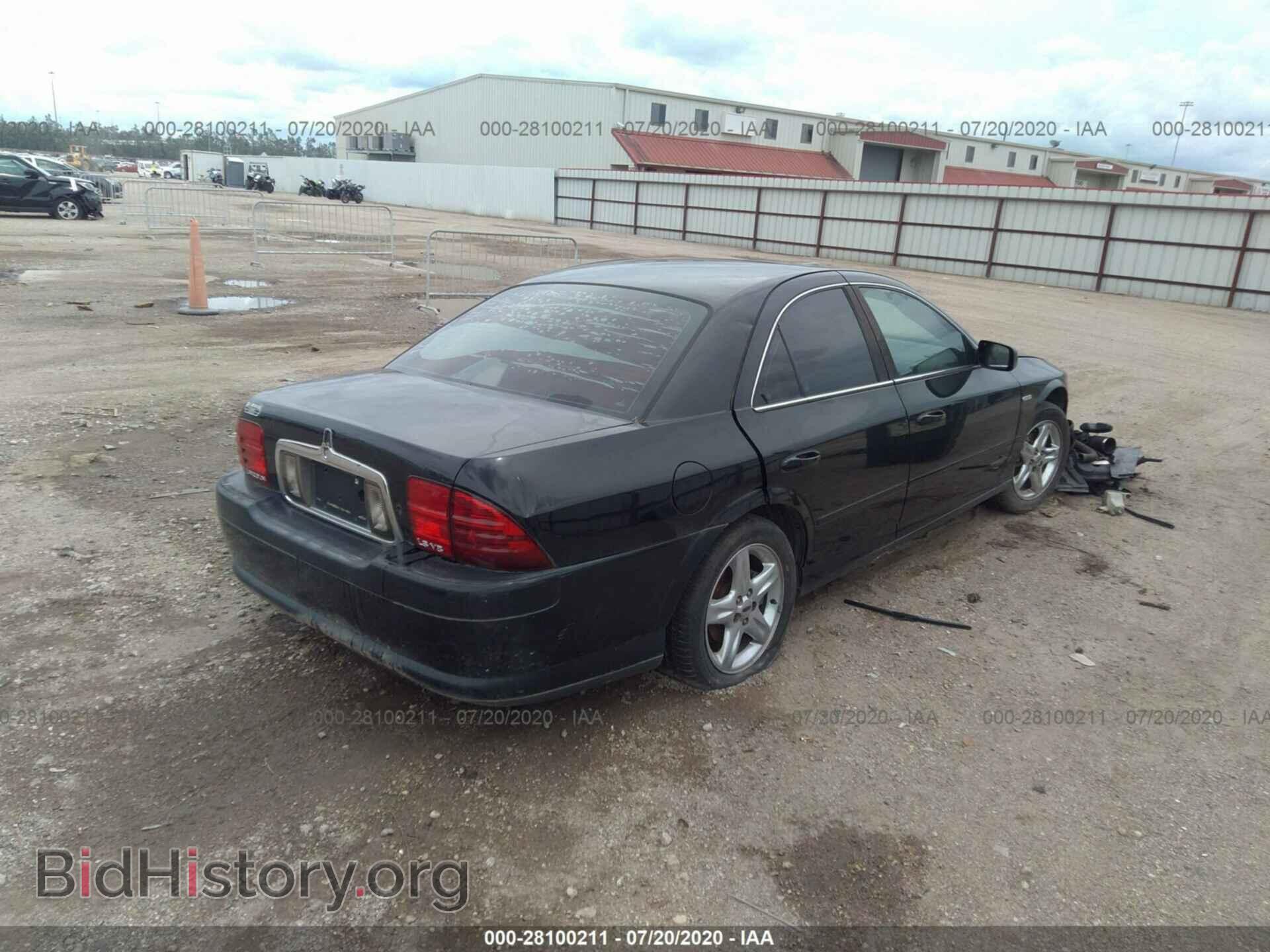 2002 LINCOLN LS - VIN: 1LNHM87A72Y631901 - Photo 4