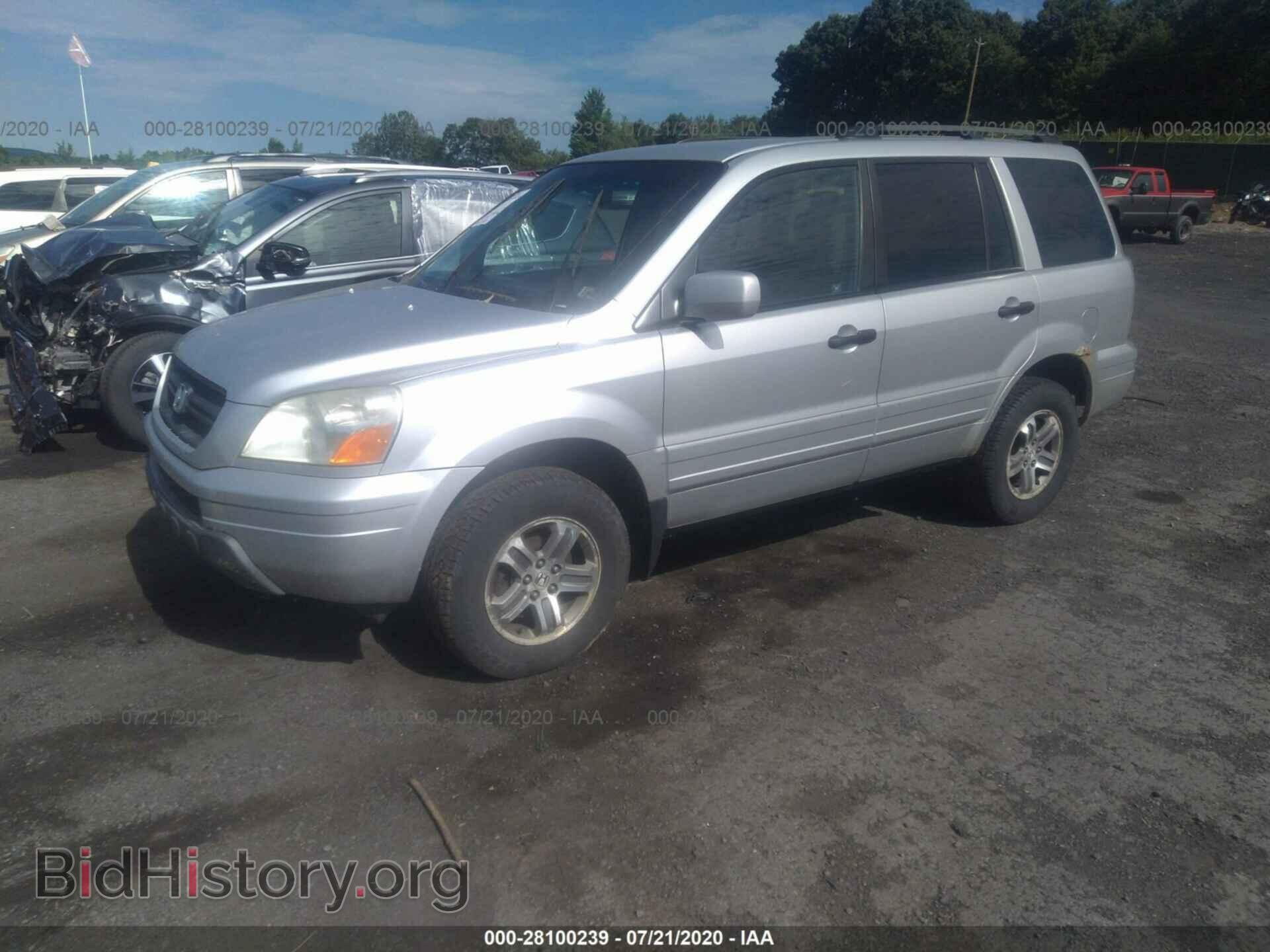 2005 HONDA PILOT - VIN: 2HKYF18445H535700 - Фото 2