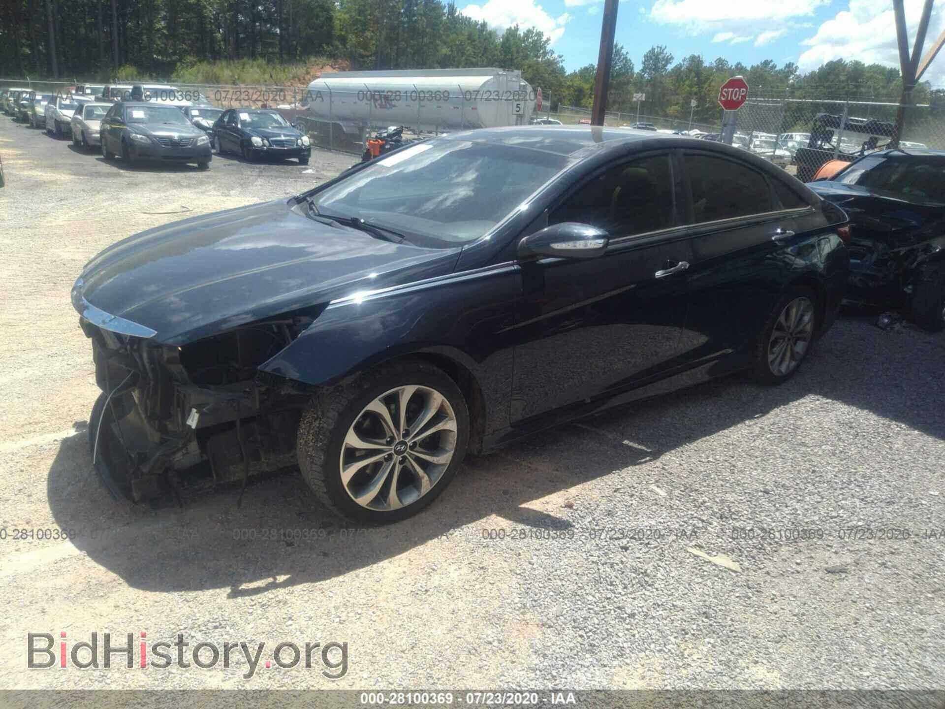 2014 HYUNDAI SONATA - VIN: 5NPEC4AB2EH911932 - Фото 2