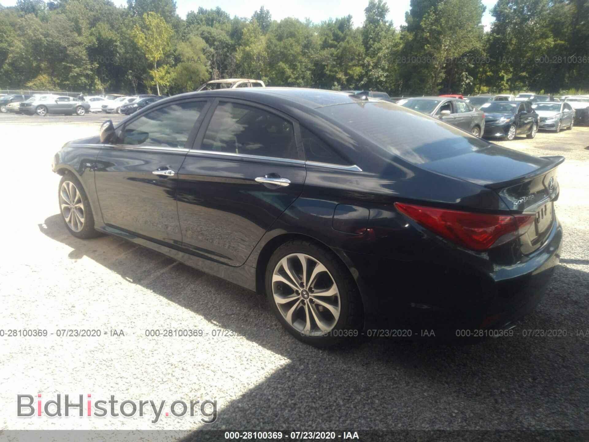2014 HYUNDAI SONATA - VIN: 5NPEC4AB2EH911932 - Фото 3
