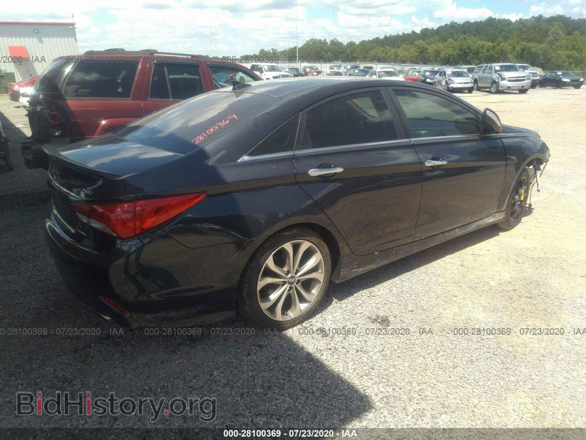 2014 HYUNDAI SONATA - VIN: 5NPEC4AB2EH911932 - Фото 4