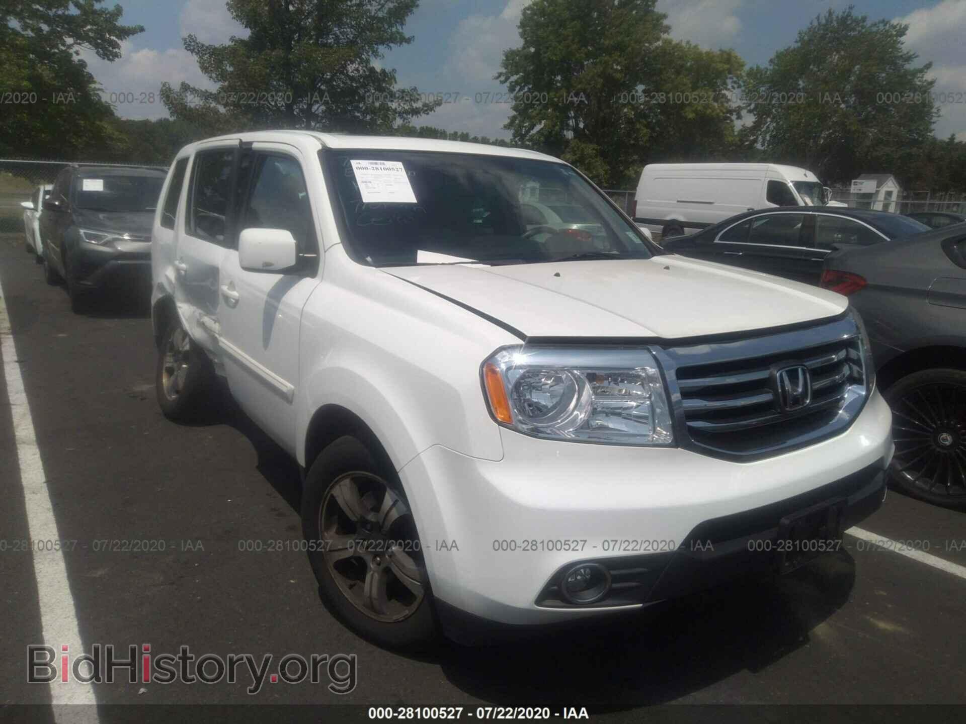 Фотография 5FNYF4H36FB068367 - HONDA PILOT 2015