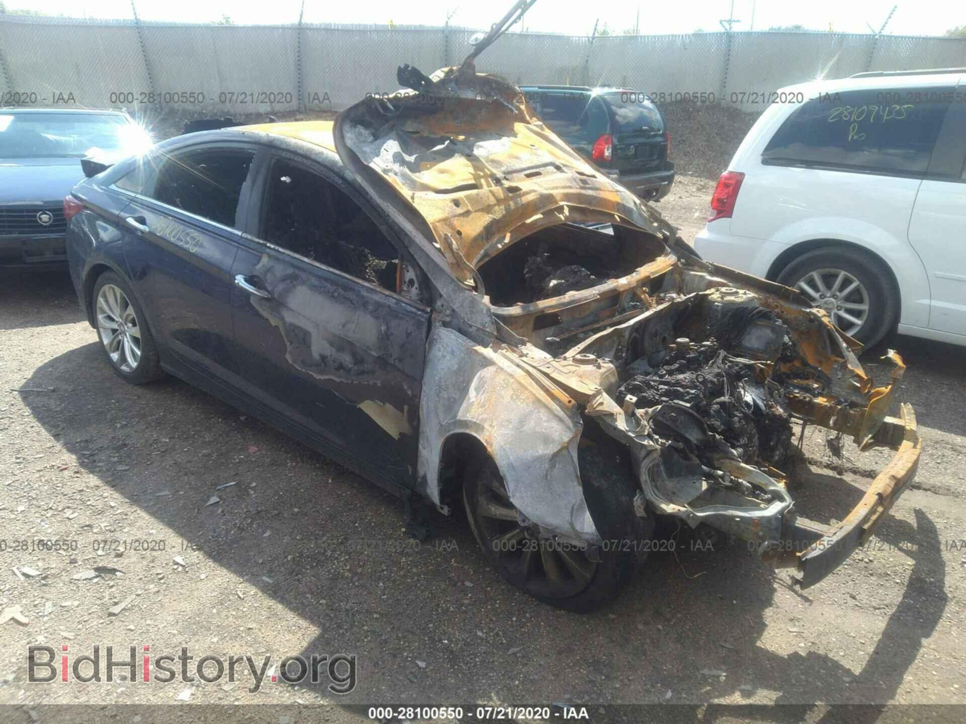 Фотография 5NPEC4ABXCH399446 - HYUNDAI SONATA 2012