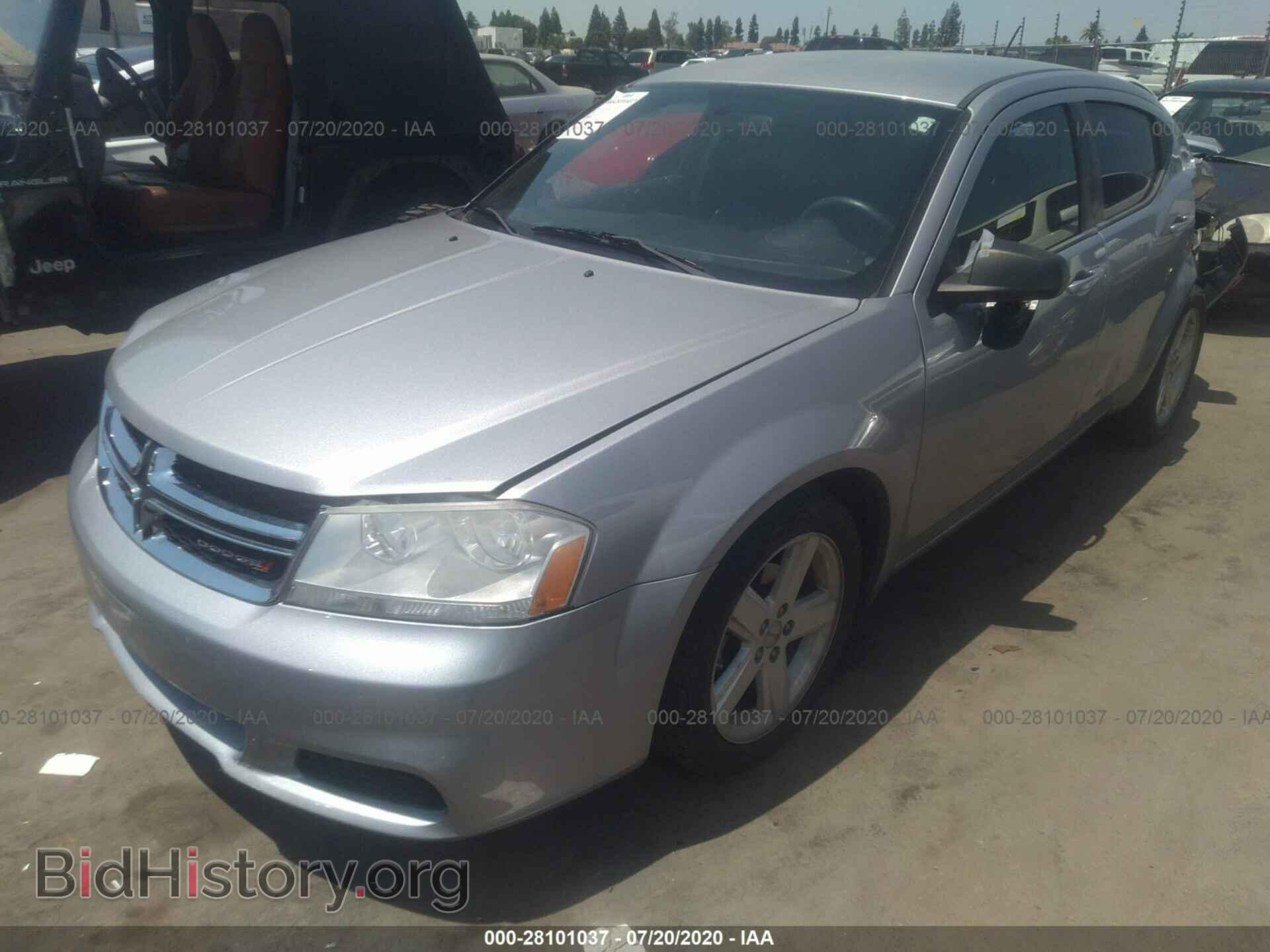 2013 DODGE AVENGER - VIN: 1C3CDZAB3DN537156 - Photo 2