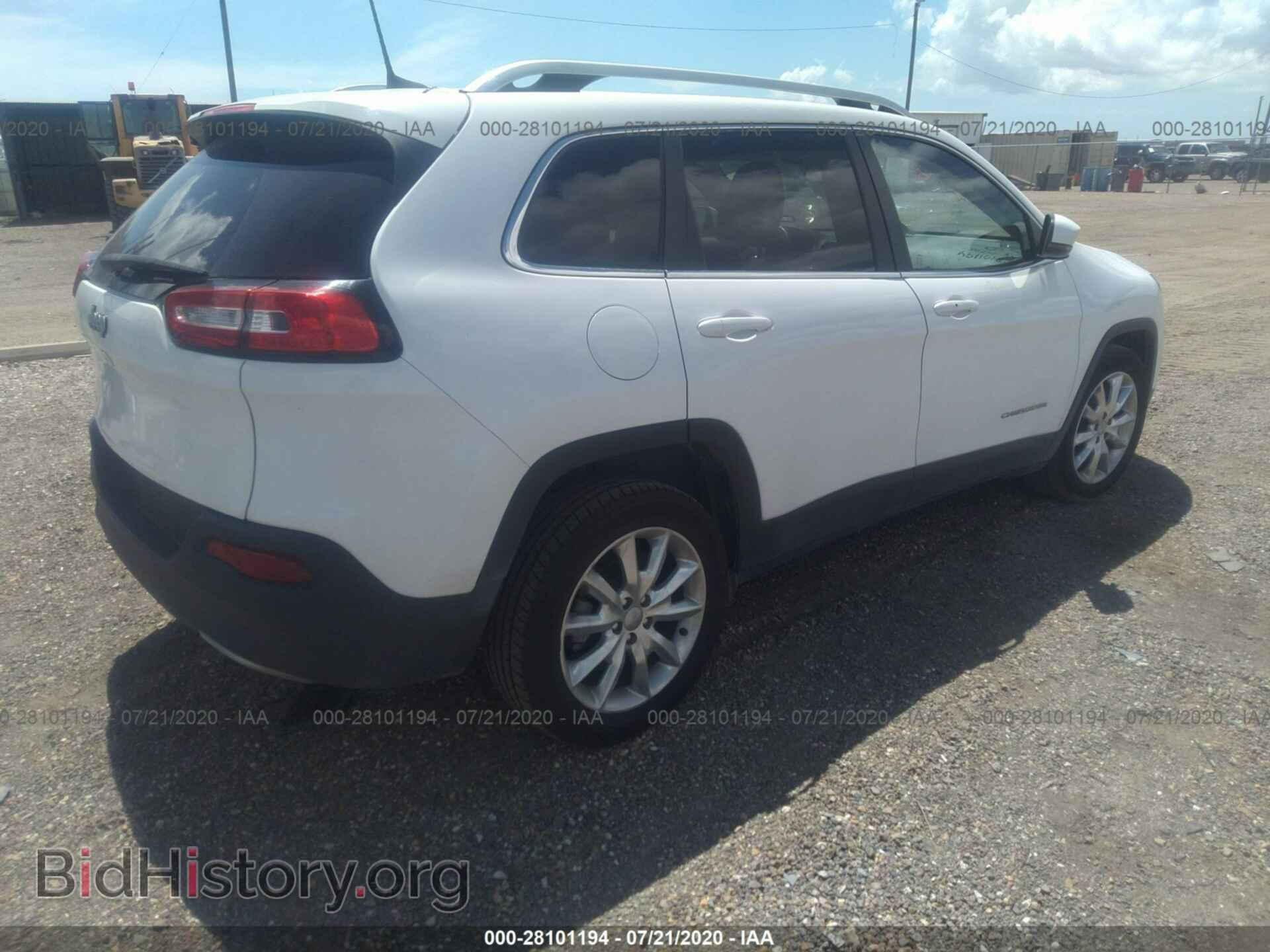 2016 JEEP CHEROKEE - VIN: 1C4PJLDB2GW249559 - Фото 4