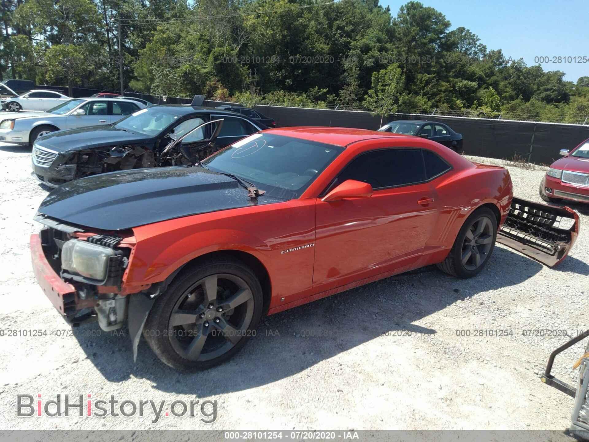 2010 CHEVROLET CAMARO - VIN: 2G1FC1EV2A9149845 - Фото 2