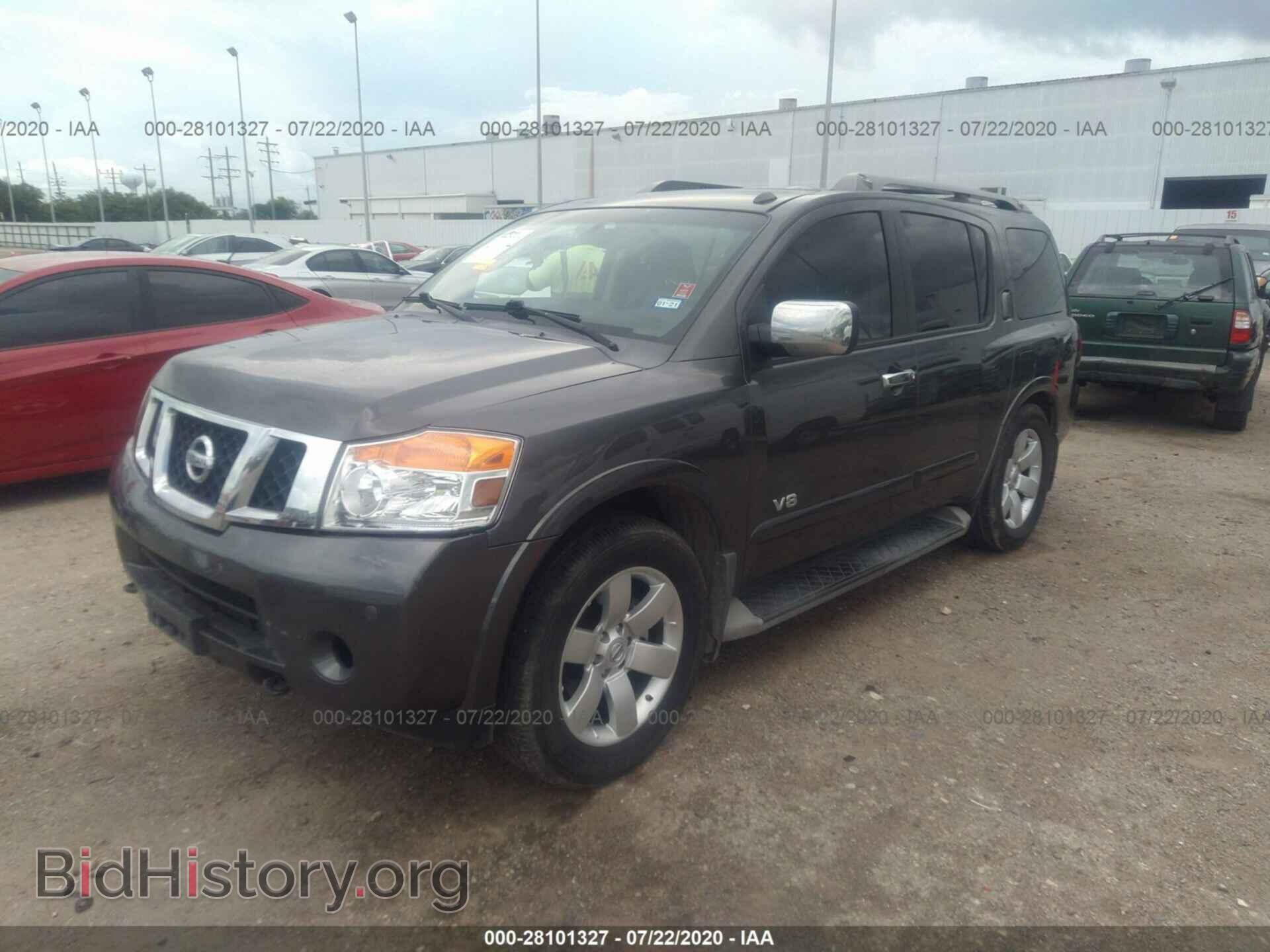 2008 NISSAN ARMADA - VIN: 5N1BA08D98N628808 - Фото 2