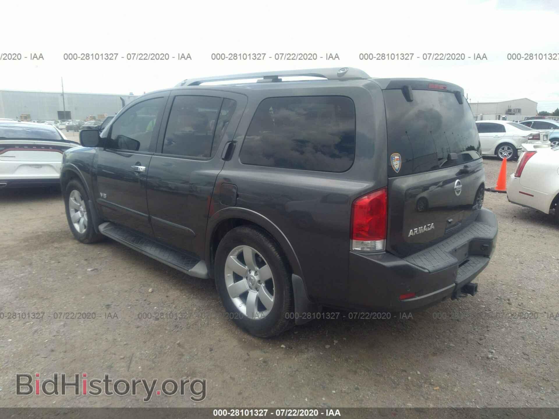 2008 NISSAN ARMADA - VIN: 5N1BA08D98N628808 - Фото 3