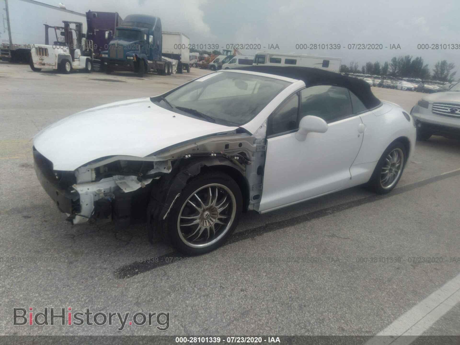 2011 MITSUBISHI ECLIPSE - VIN: 4A37L5EF3BE007673 - Фото 2