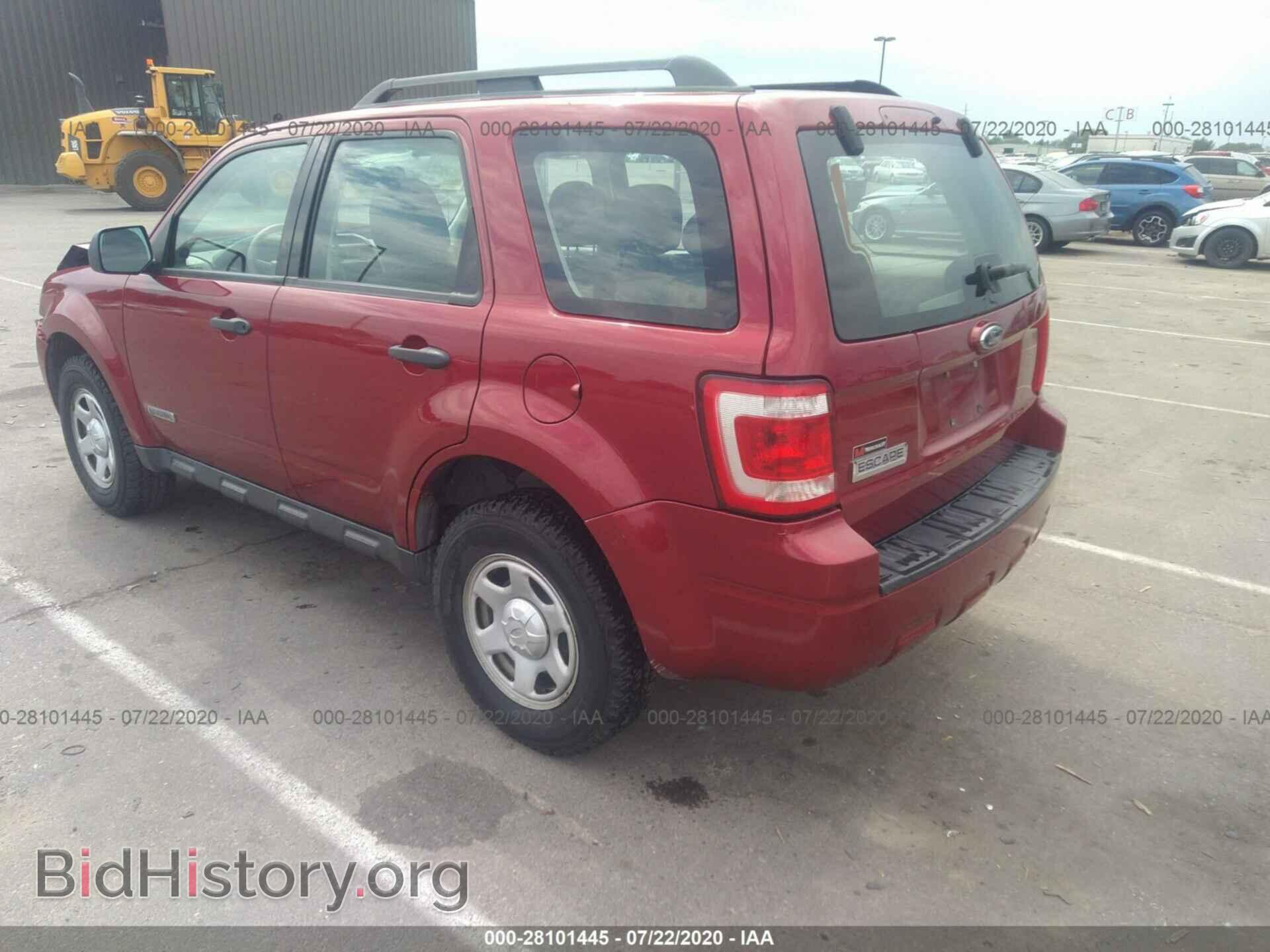 2008 FORD ESCAPE - VIN: 1FMCU02Z78KB01769 - Photo 3