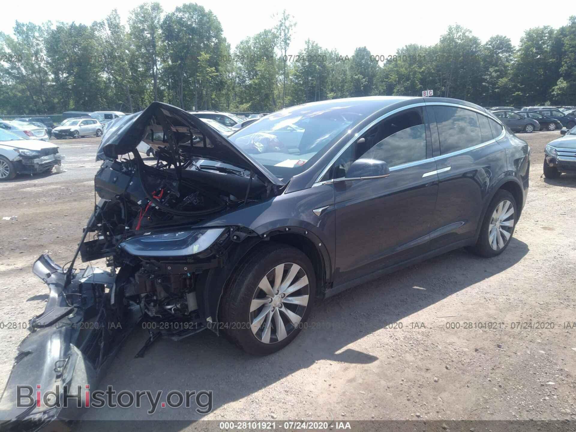 2019 TESLA MODEL X - VIN: 5YJXCDE29KF180686 - Фото 2