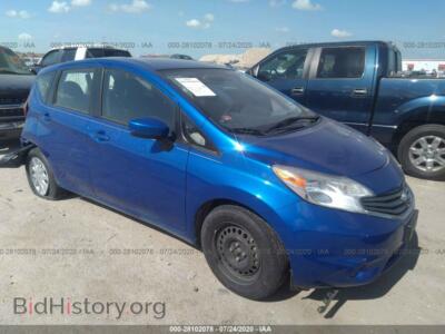 2015 Nissan VERSA NOTE S/S Plus/SV/SL/SR, синий — VIN 3N1CE2CPXFL372365, IAAI