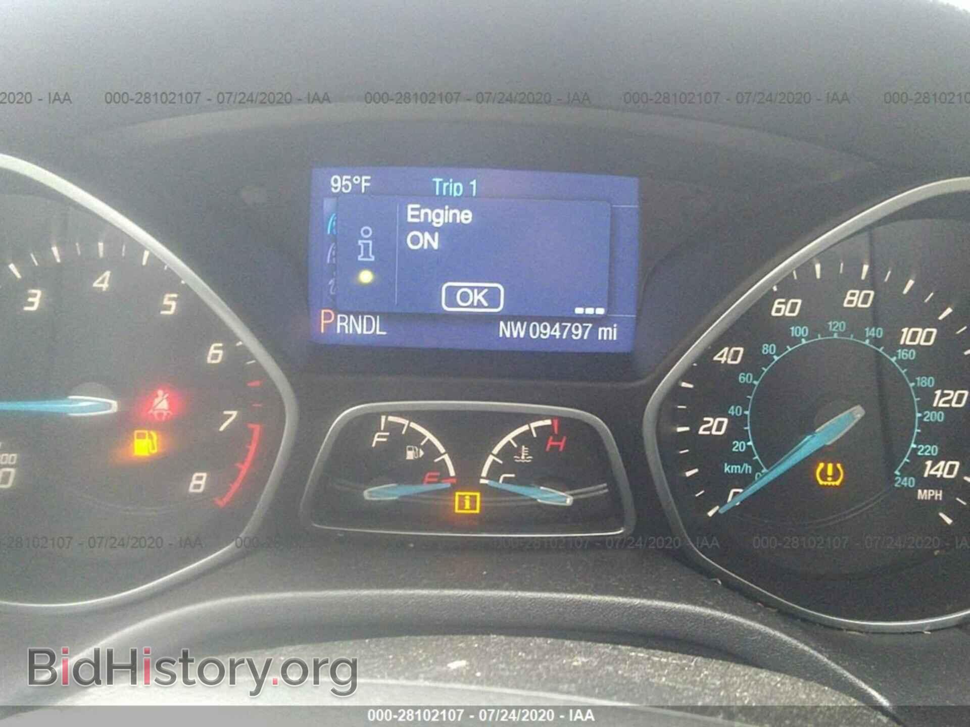2014 FORD FOCUS - VIN: 1FADP3F28EL402738 - Фото 7