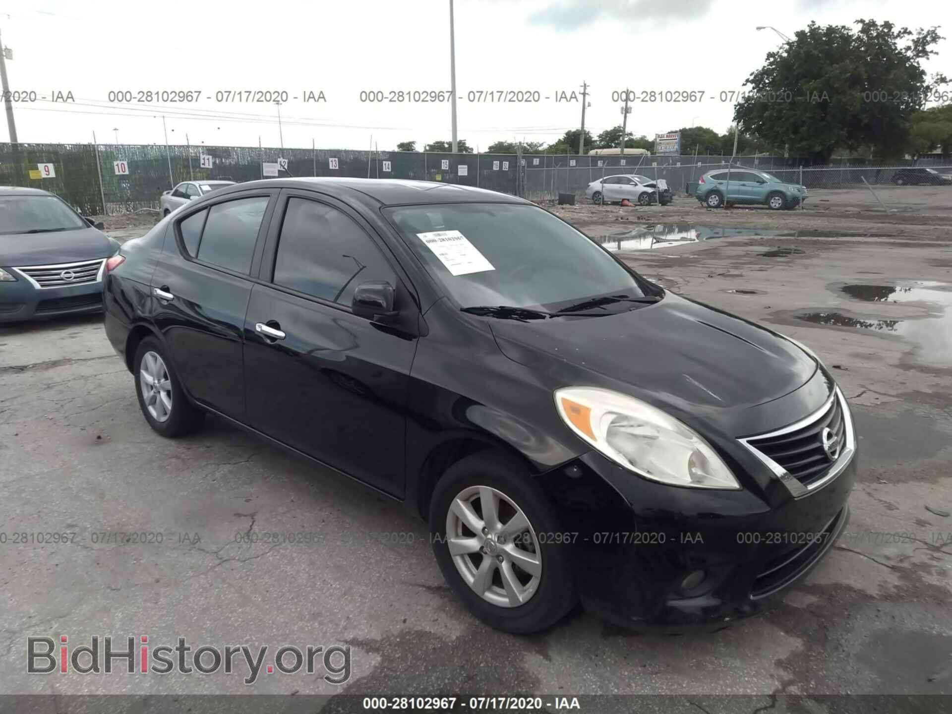 Фотография 3N1CN7AP4CL910344 - NISSAN VERSA 2012