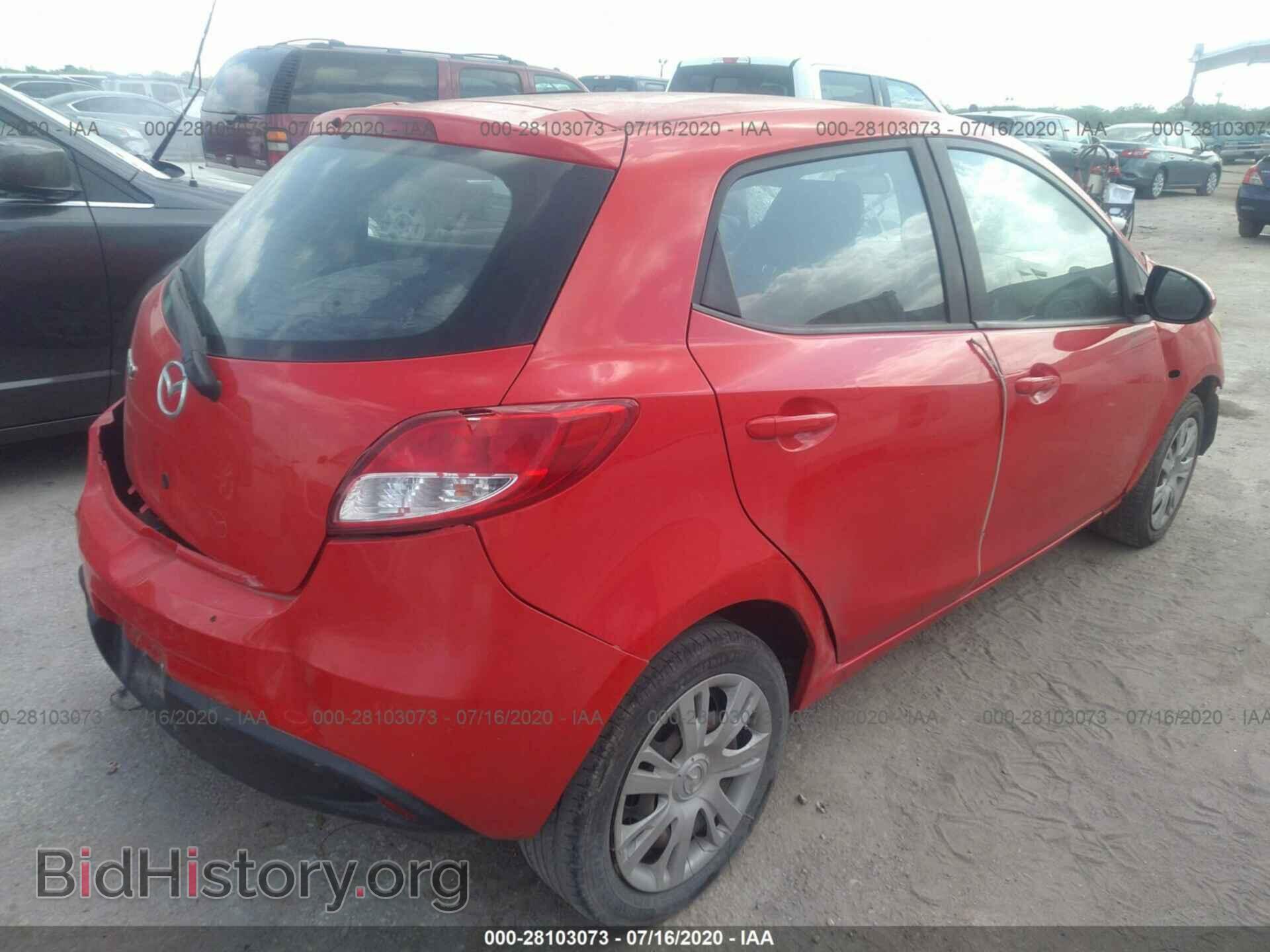 2013 MAZDA MAZDA2 - VIN: JM1DE1KY8D0164971 - Фото 4