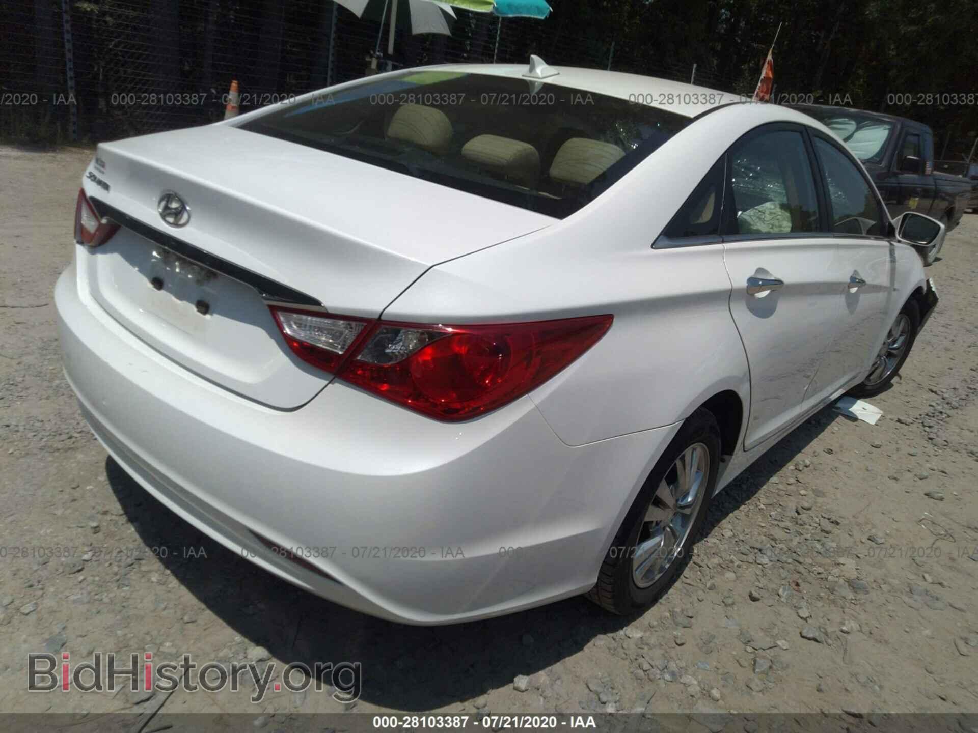 2012 HYUNDAI SONATA - VIN: 5NPEB4AC0CH445278 - Photo 4