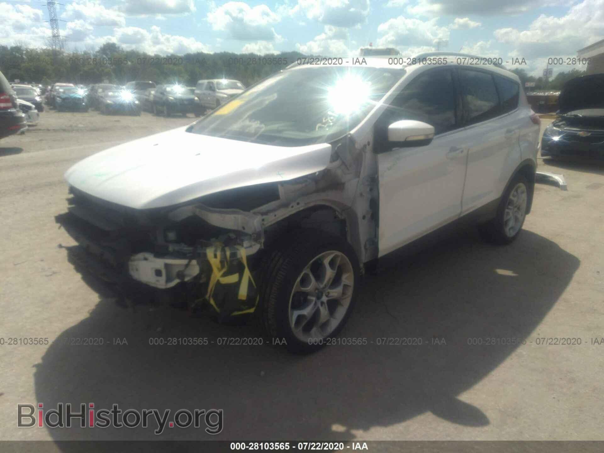 2013 FORD ESCAPE - VIN: 1FMCU9J99DUB06766 - Фото 2