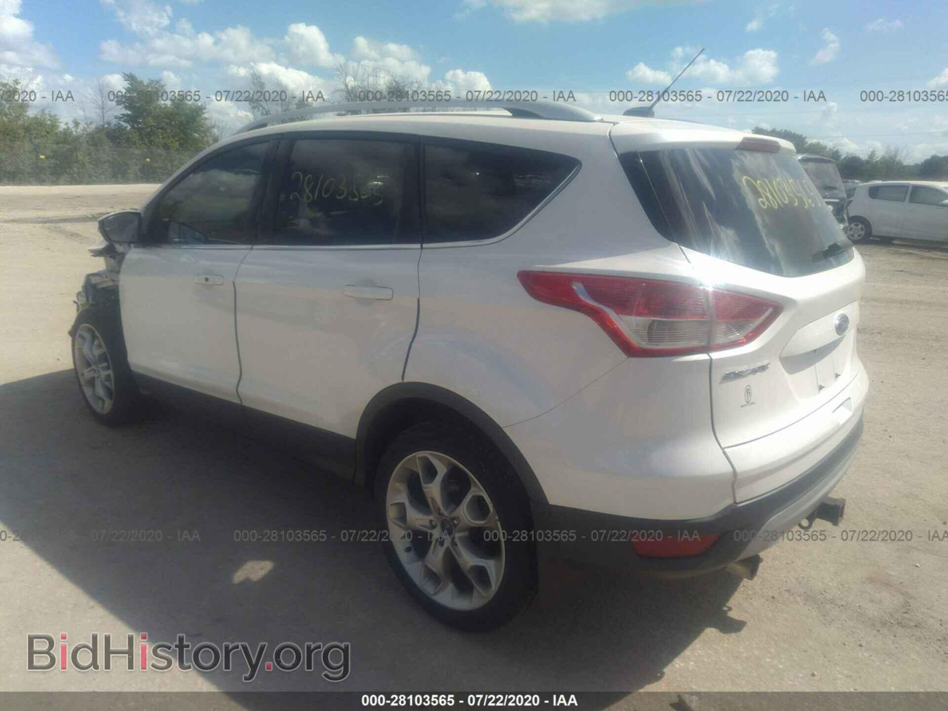 2013 FORD ESCAPE - VIN: 1FMCU9J99DUB06766 - Фото 3