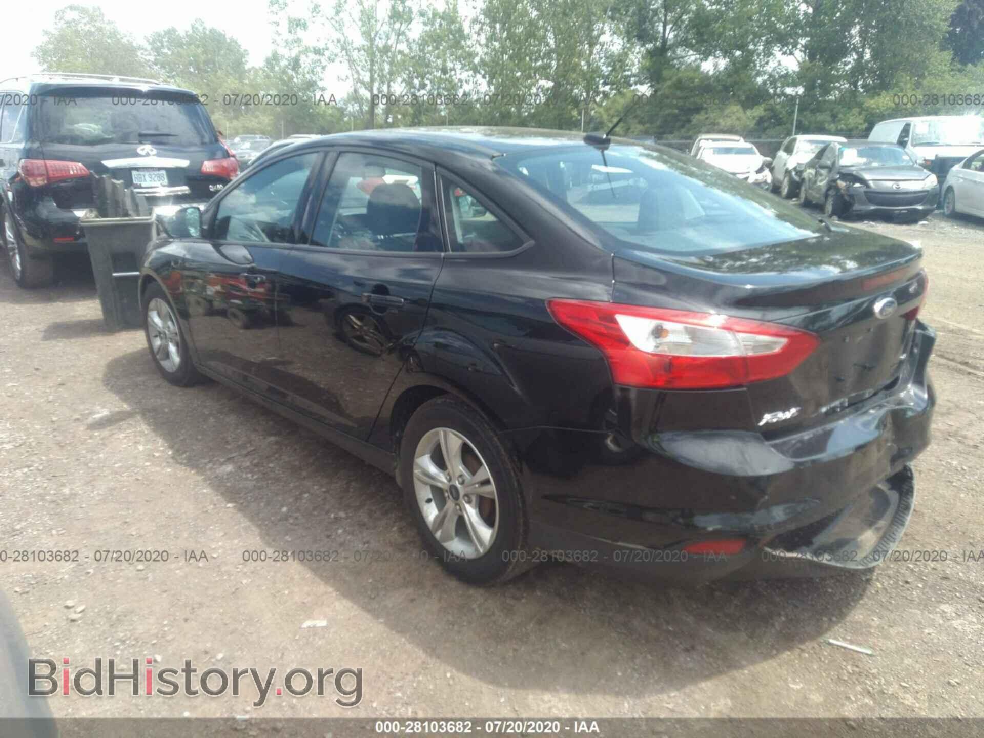 2014 FORD FOCUS - VIN: 1FADP3F22EL366433 - Фото 3
