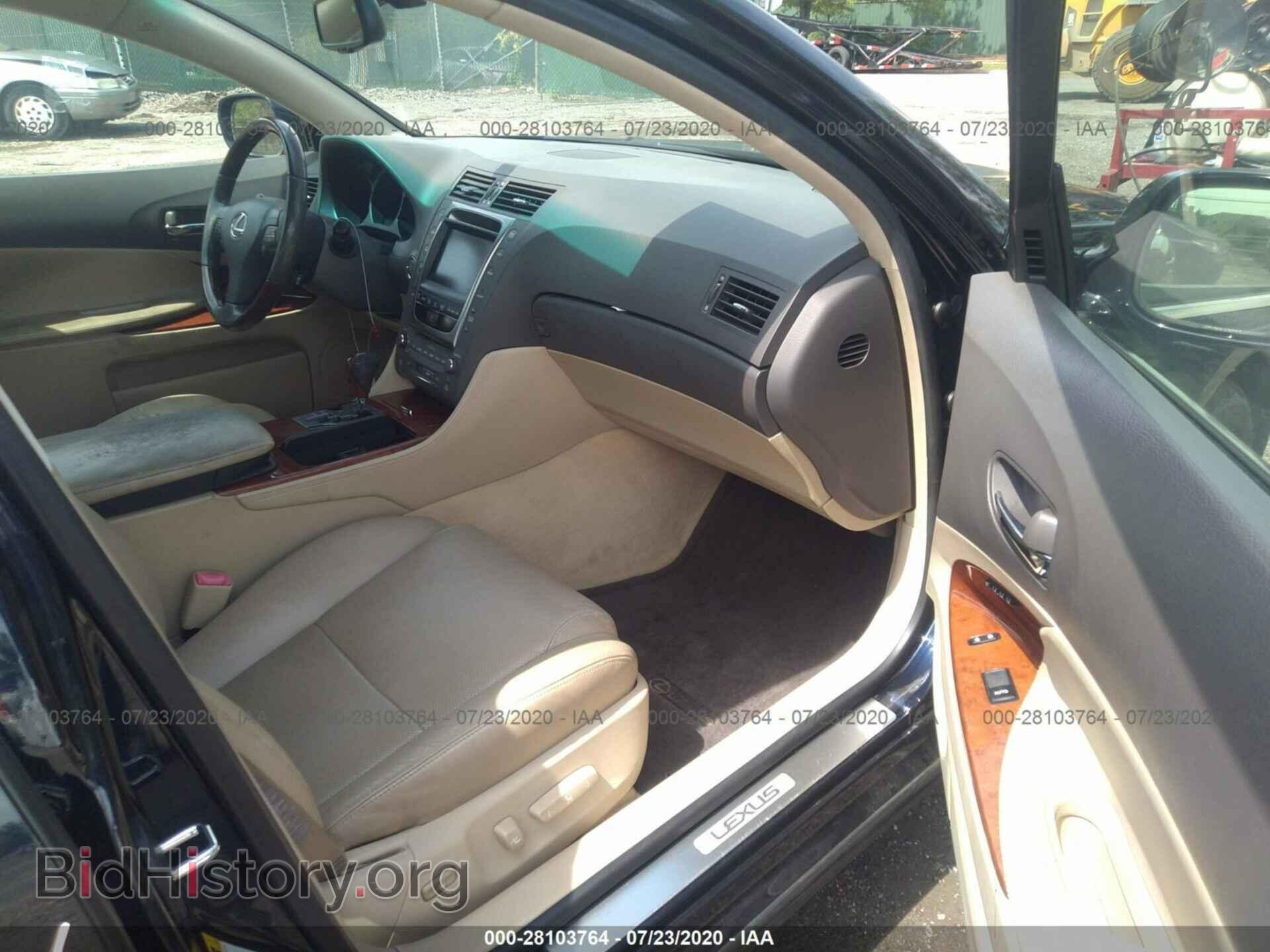 2008 LEXUS GS 350 - VIN: JTHCE96S580019956 - Фото 5