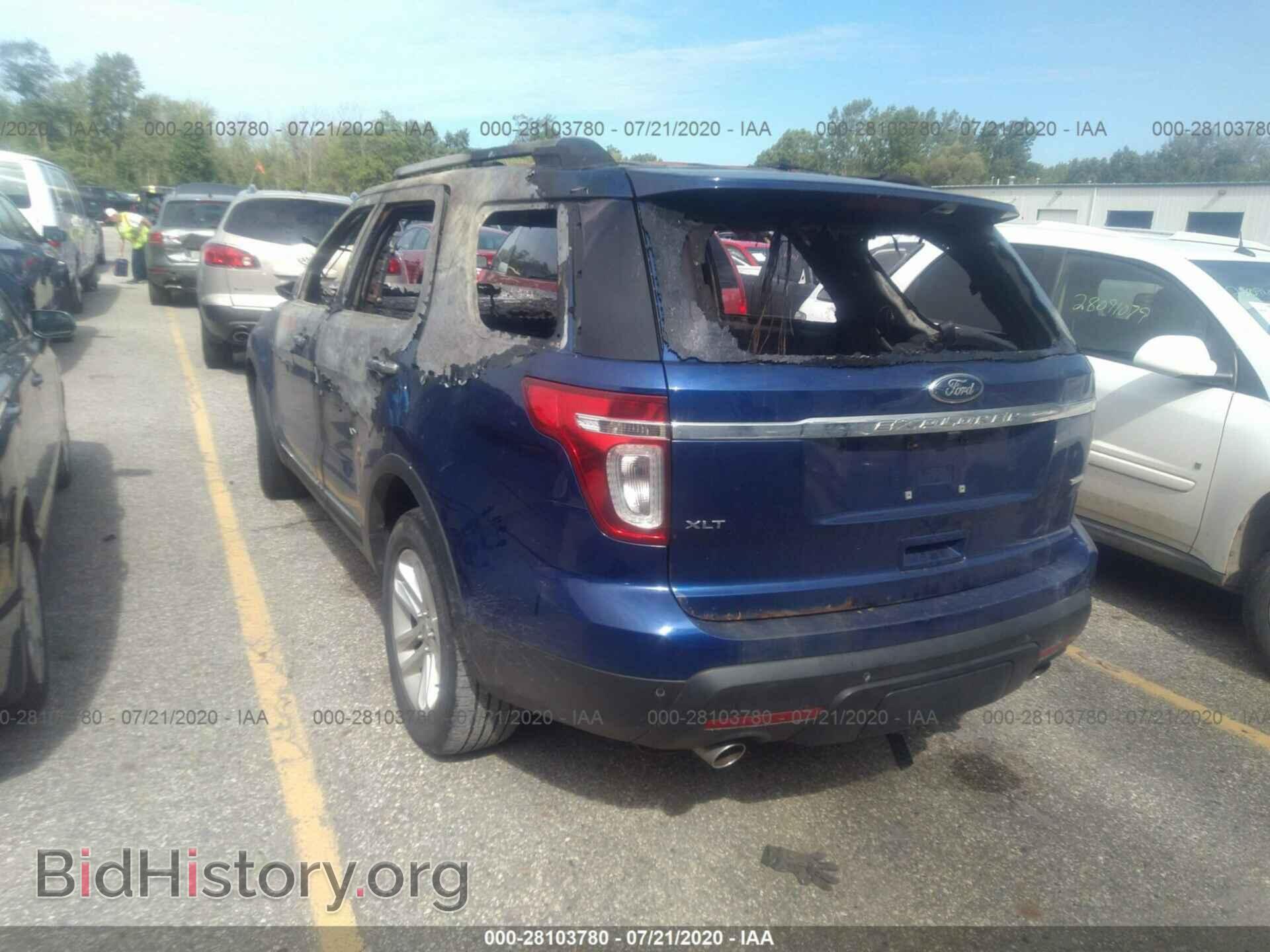2013 FORD EXPLORER - VIN: 1FM5K8D89DGB40989 - Photo 3