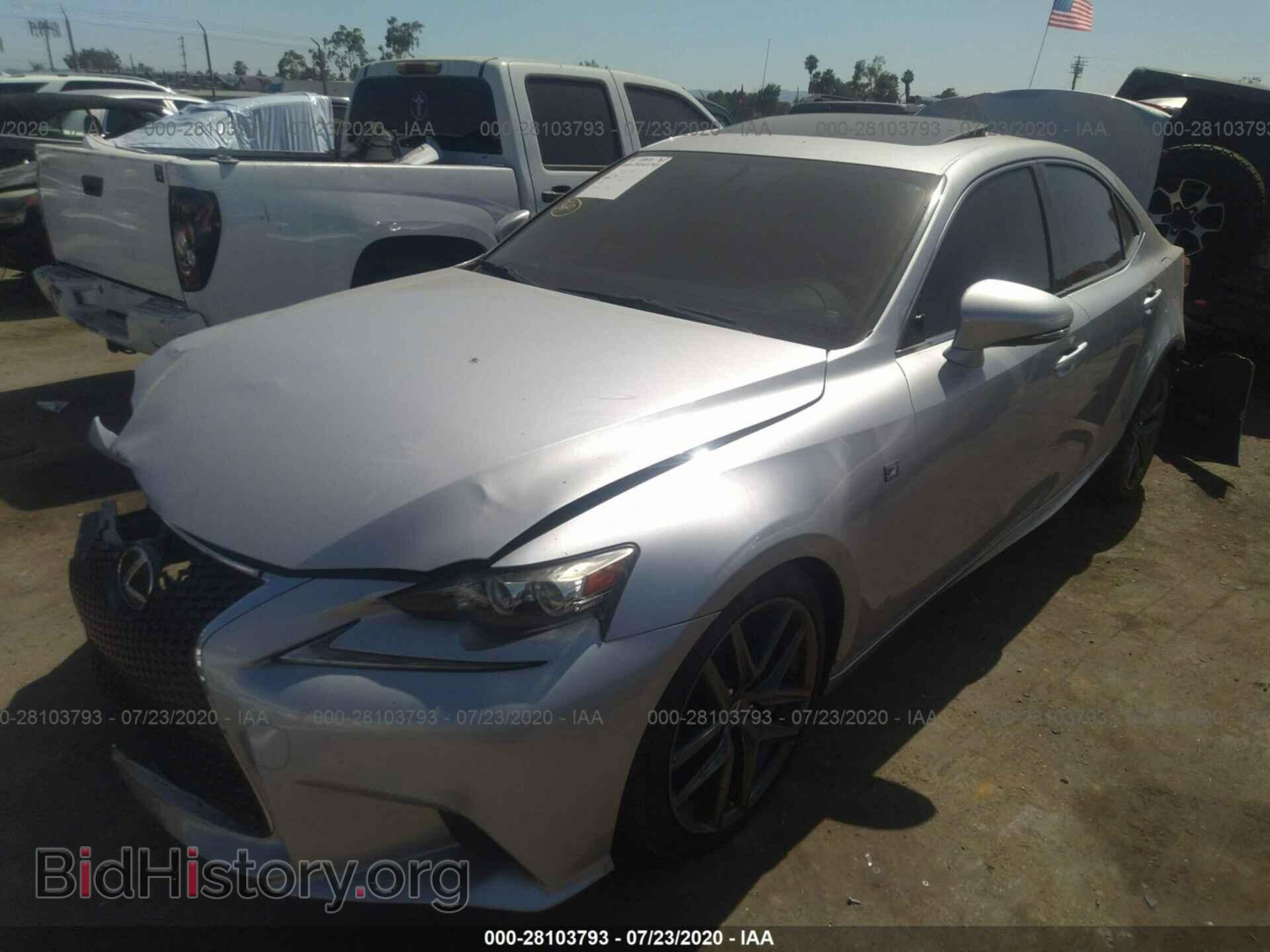 2014 LEXUS IS 350 - VIN: JTHBE1D25E5000970 - Фото 2