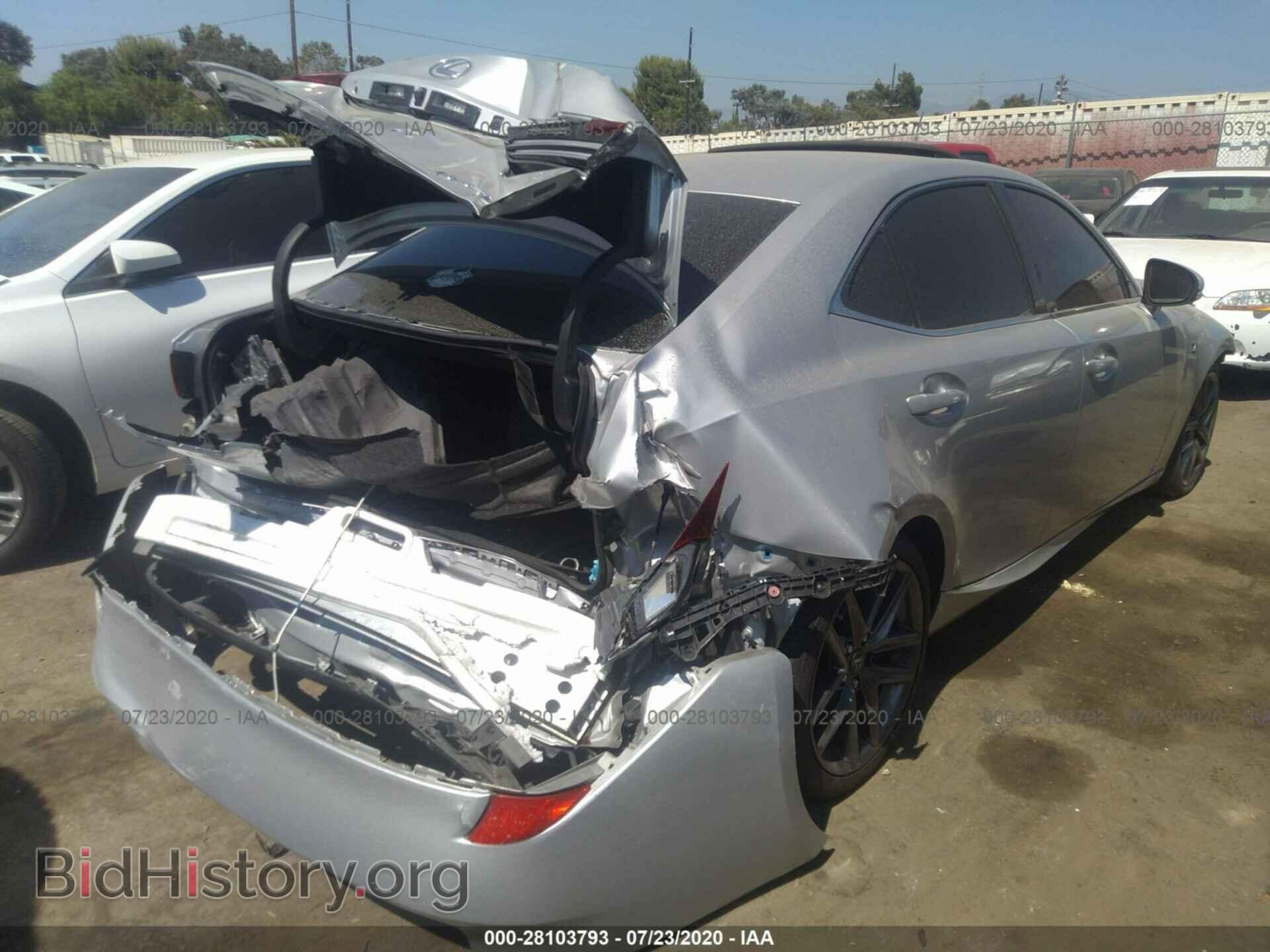 2014 LEXUS IS 350 - VIN: JTHBE1D25E5000970 - Фото 4