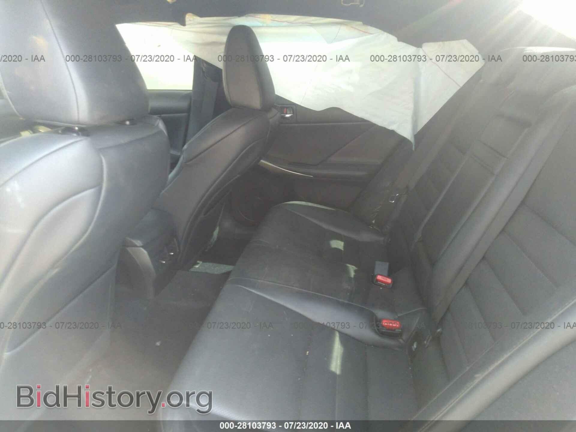2014 LEXUS IS 350 - VIN: JTHBE1D25E5000970 - Фото 8