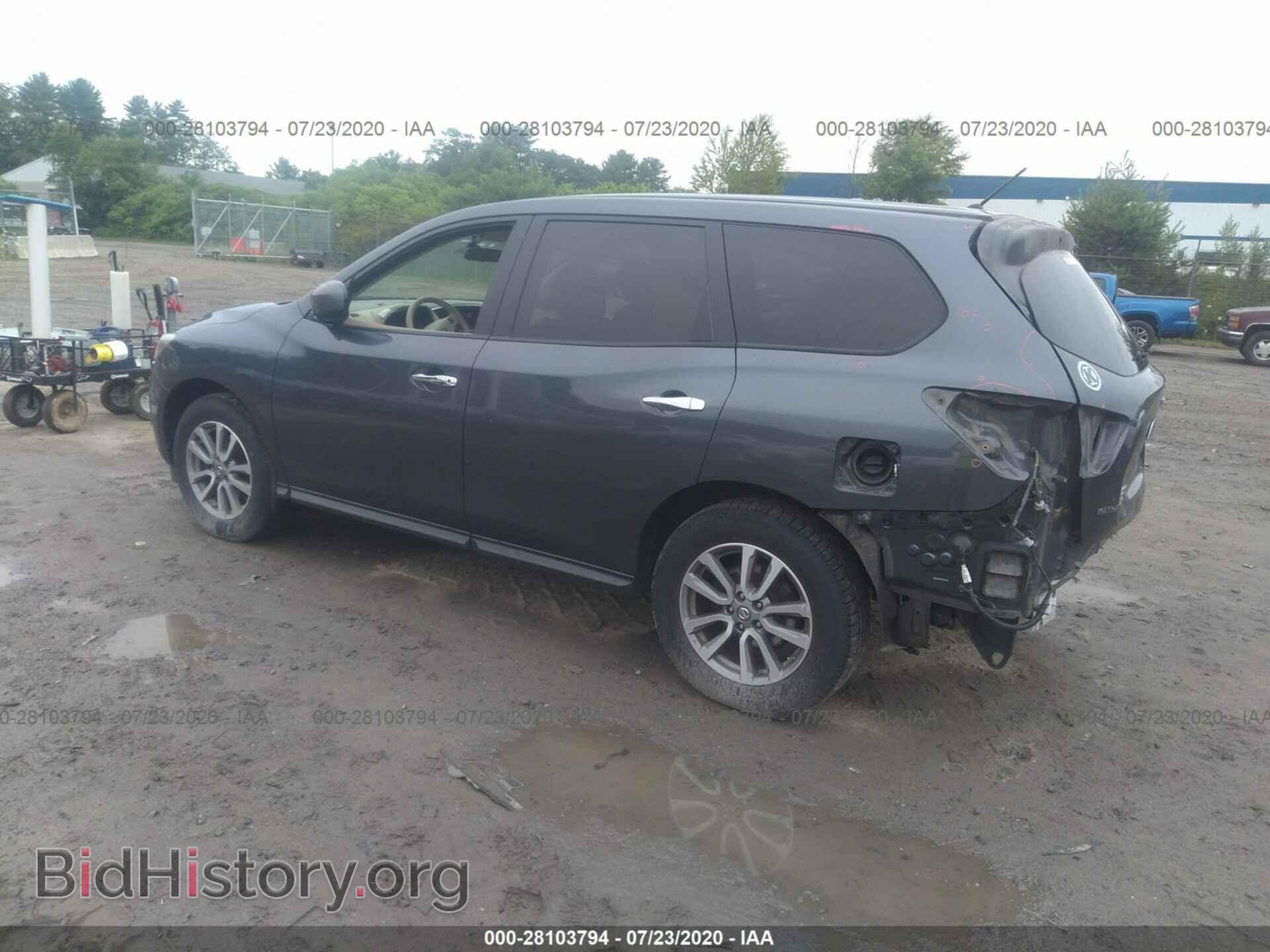 2014 NISSAN PATHFINDER - VIN: 5N1AR2MN6EC612085 - Фото 3
