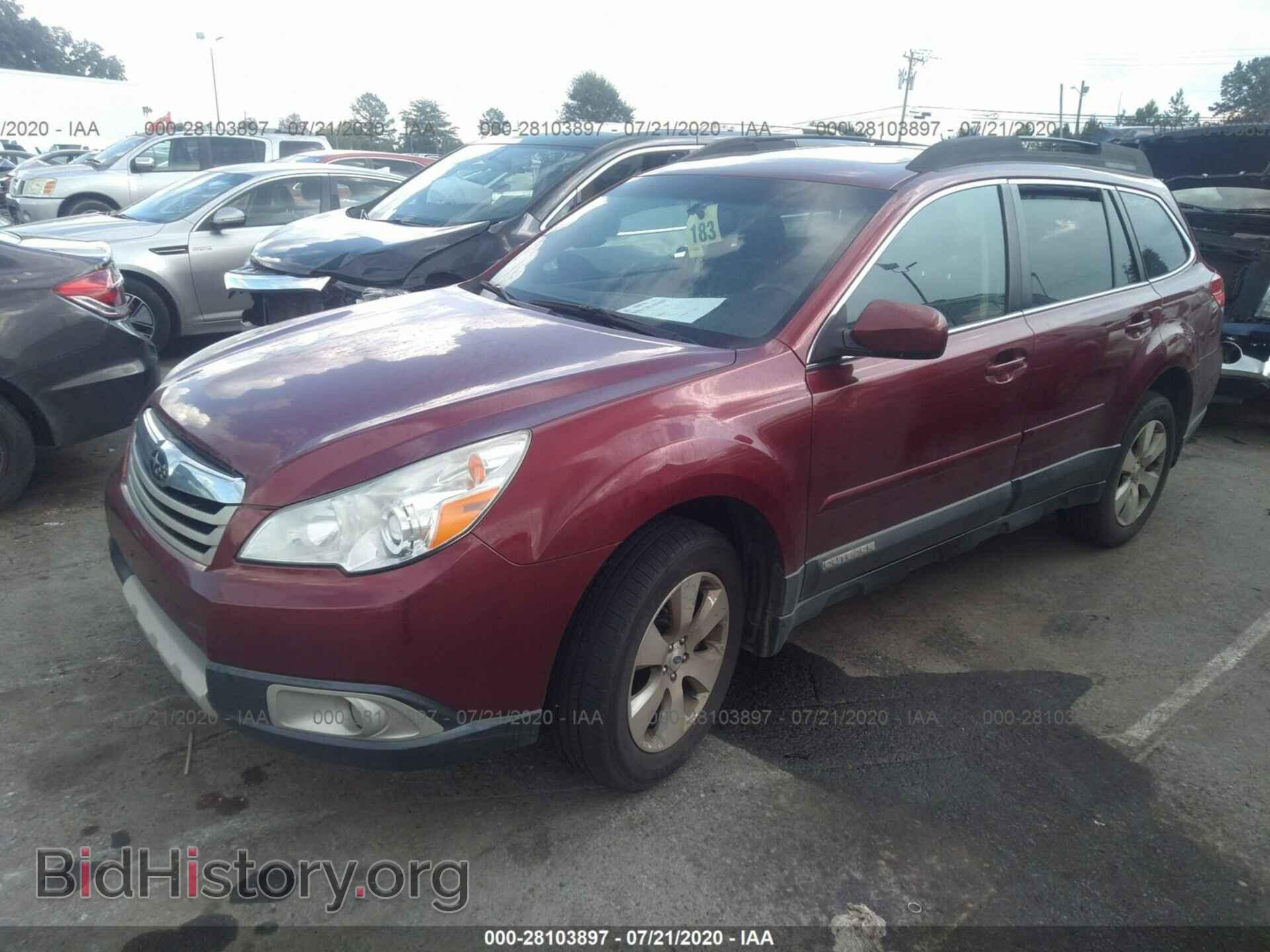 2012 SUBARU OUTBACK - VIN: 4S4BRDKC4C2204155 - Фото 2