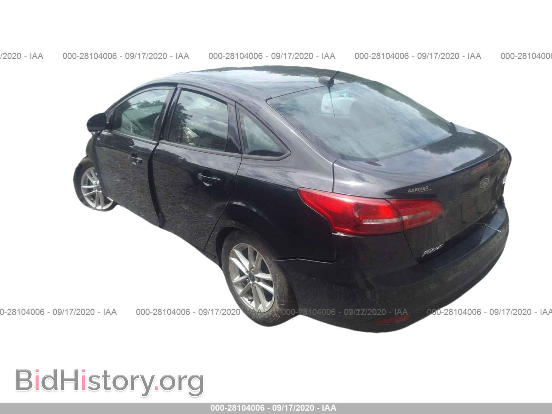 2015 FORD FOCUS - VIN: 1FADP3F2XFL334377 - Фото 3