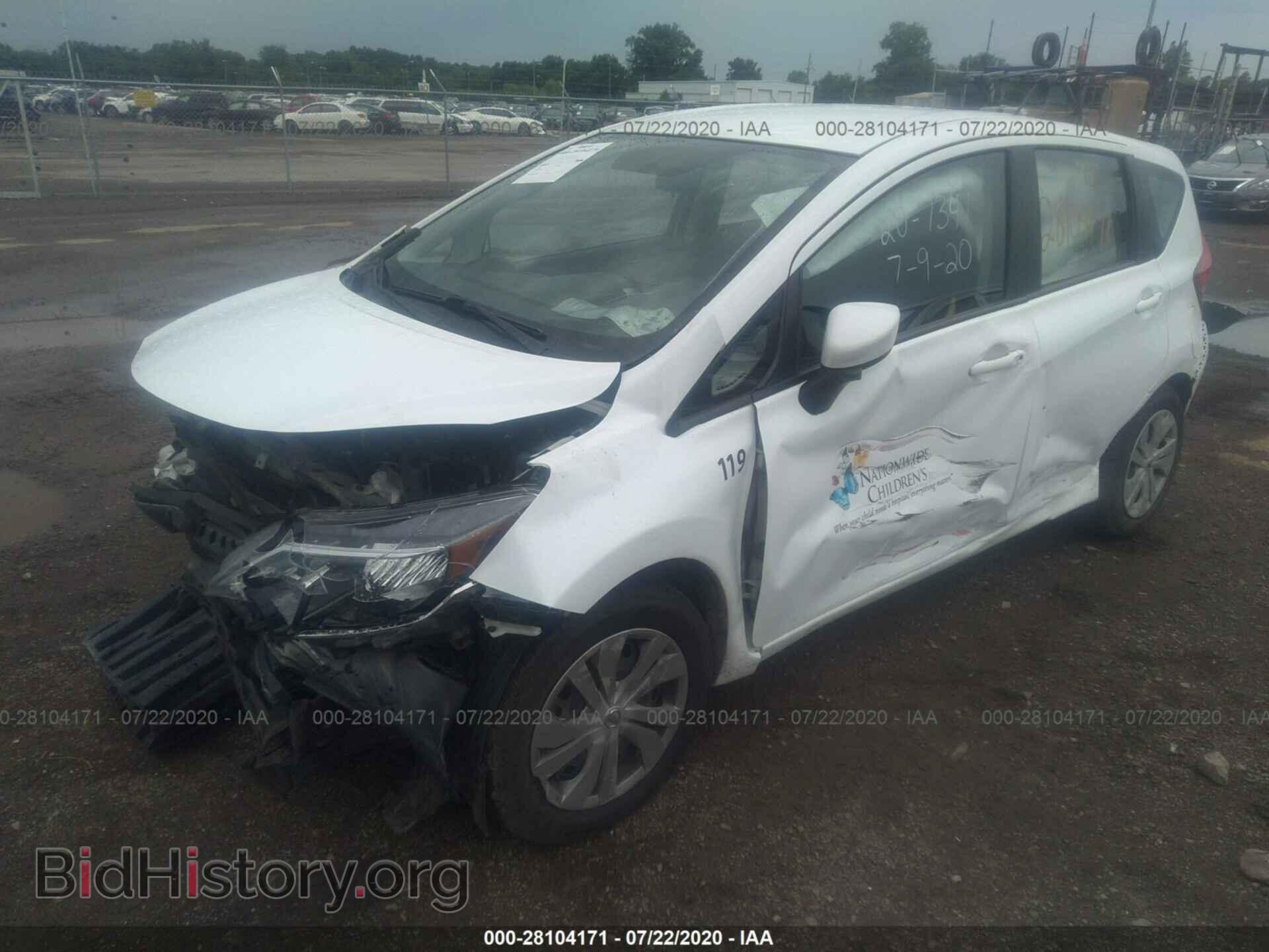 2019 NISSAN VERSA NOTE - VIN: 3N1CE2CPXKL357889 - Фото 2