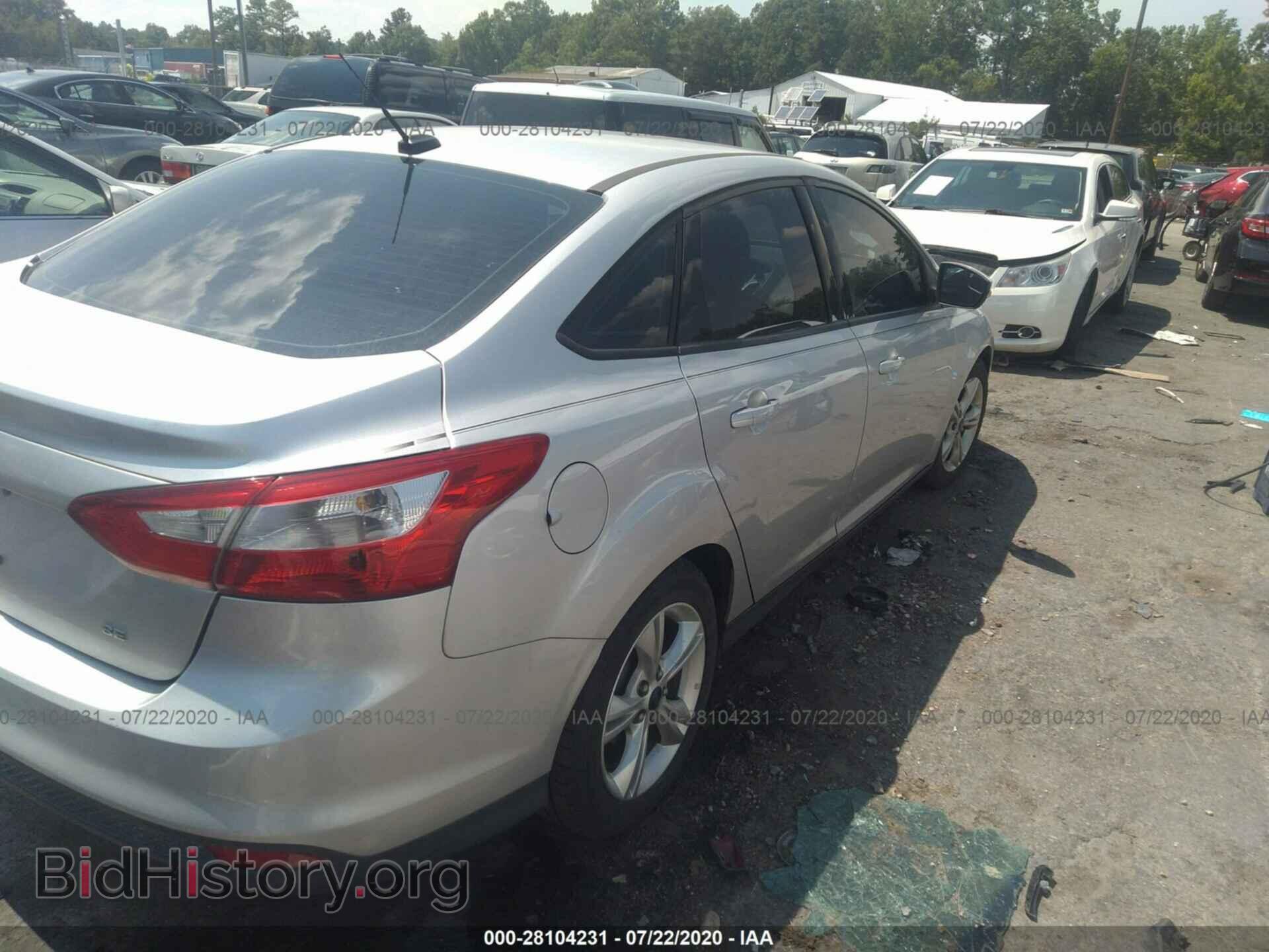 2014 FORD FOCUS - VIN: 1FADP3F2XEL135800 - Фото 4