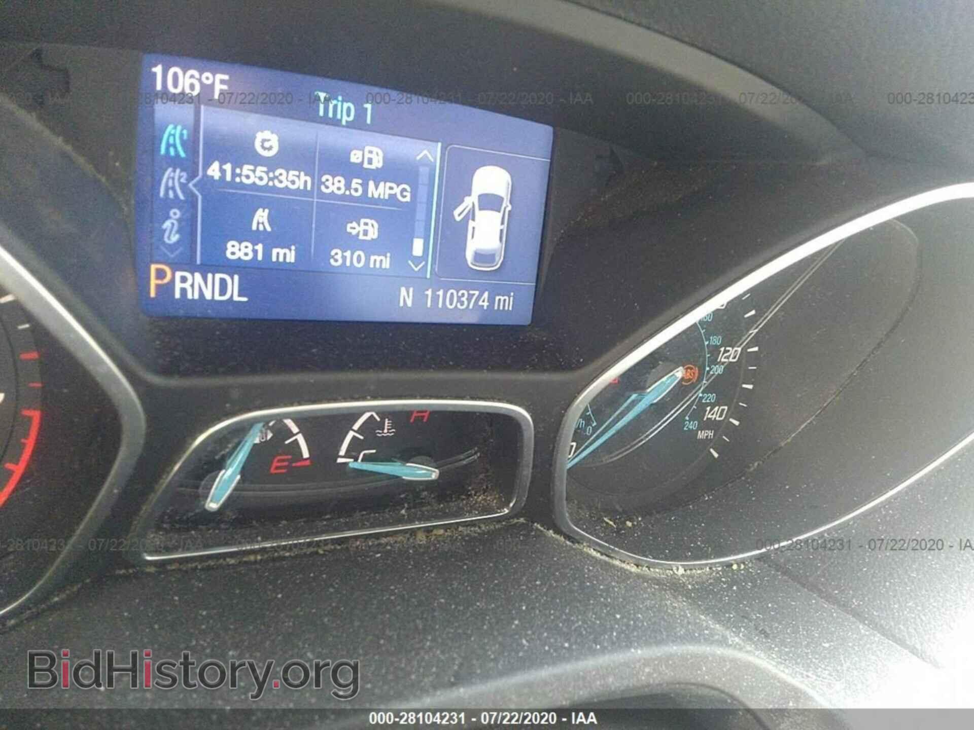 2014 FORD FOCUS - VIN: 1FADP3F2XEL135800 - Фото 7